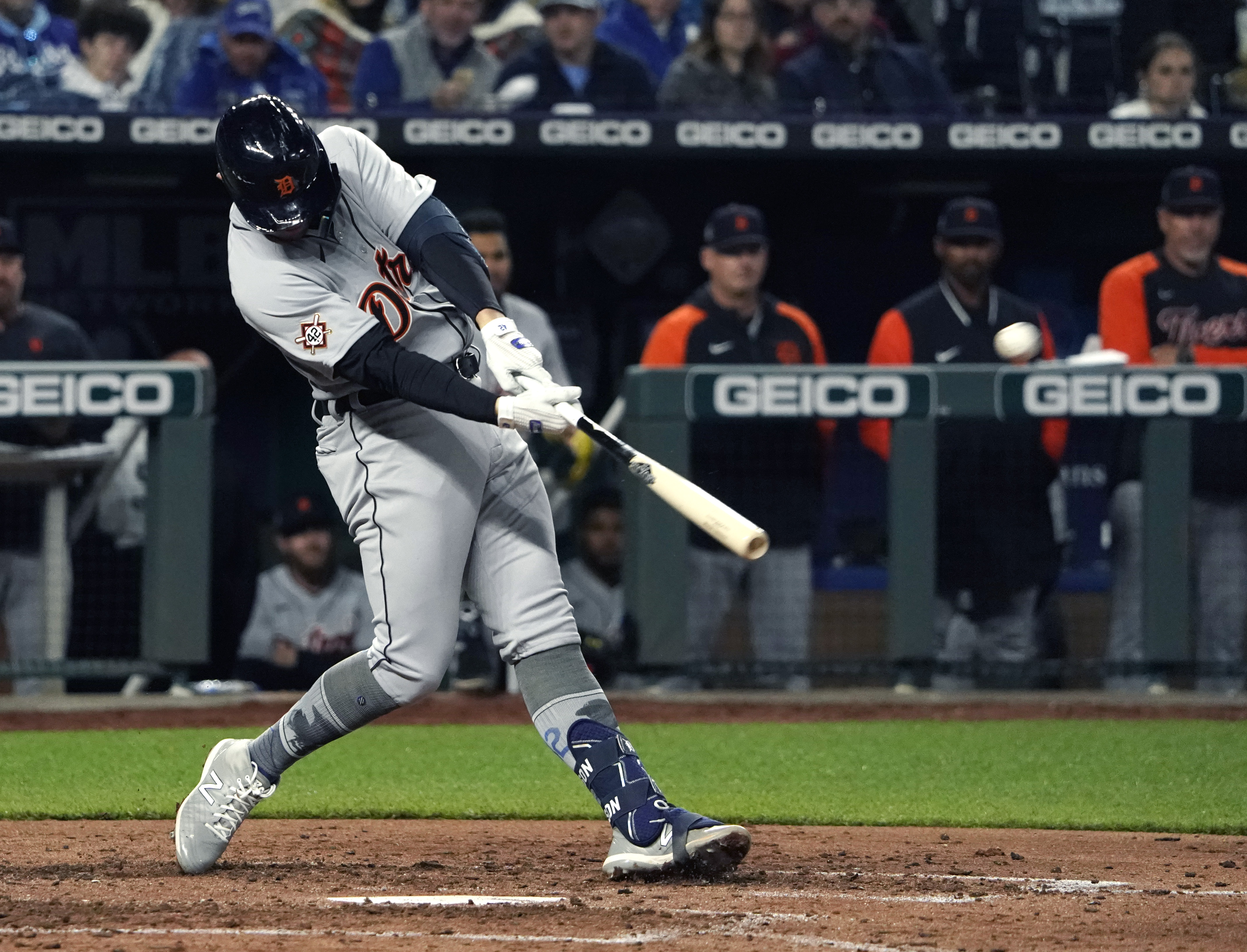 Rookie Torkelson's 2-run homer sends Tigers past Royals, 2-1 – The Oakland  Press