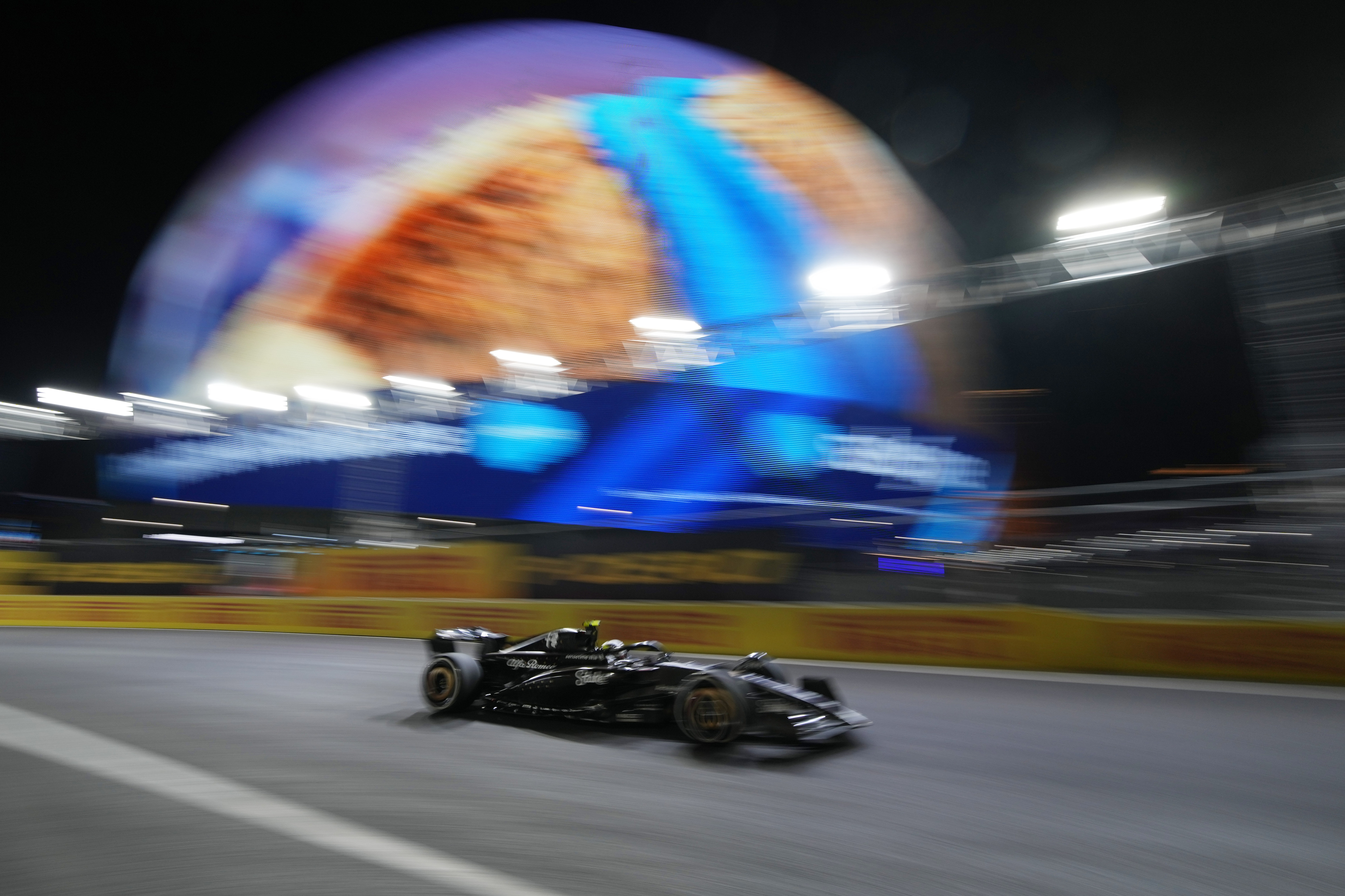 At Formula One's inaugural Las Vegas Grand Prix, music takes a front seat —  at a cost