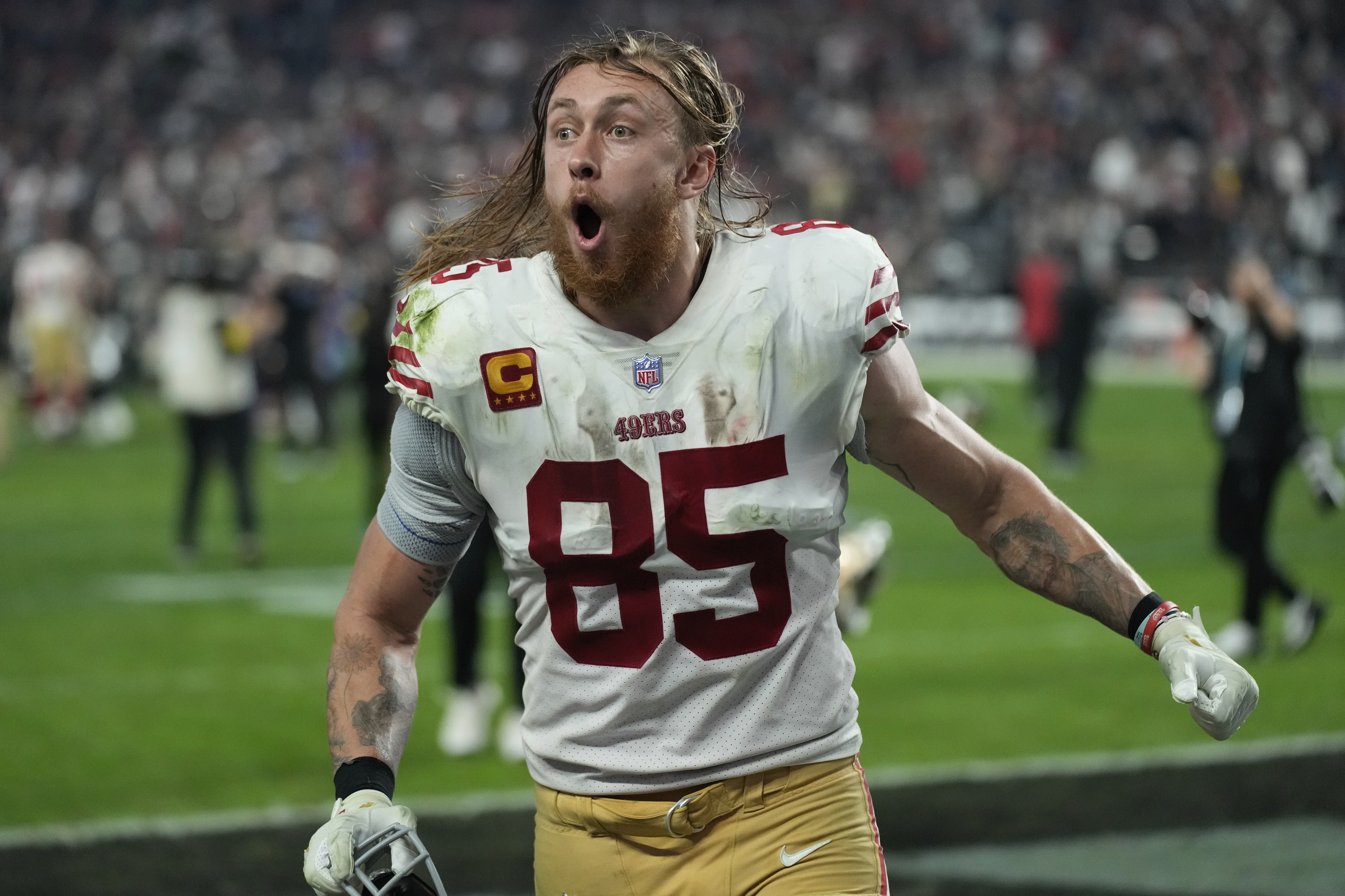 49ers-Raiders practice: George Kittle, Greenlaw, McCloud out injured