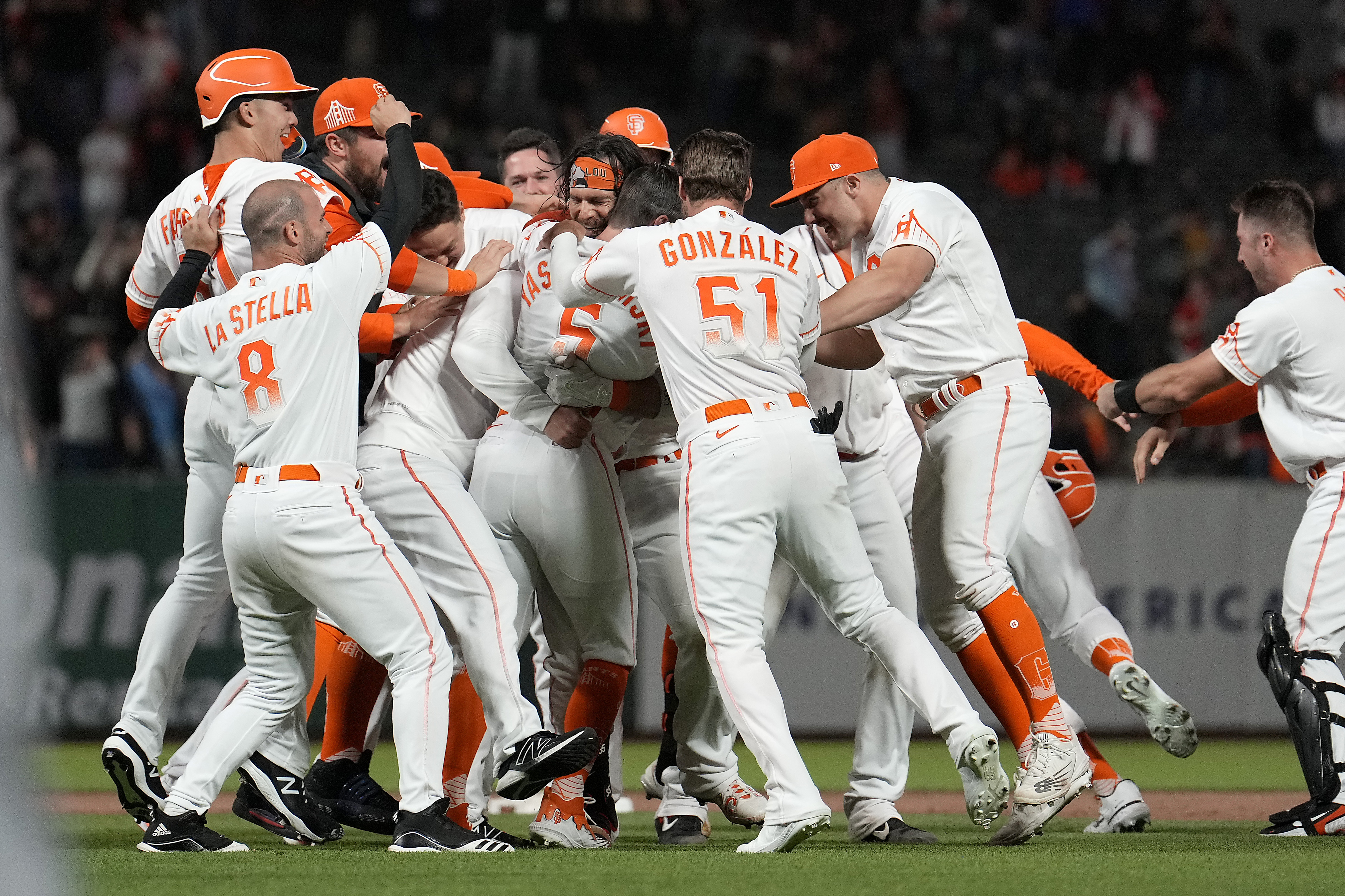 Giants Opening Day: Mike Yastrzemski bats leadoff, Joc Pederson cleanup