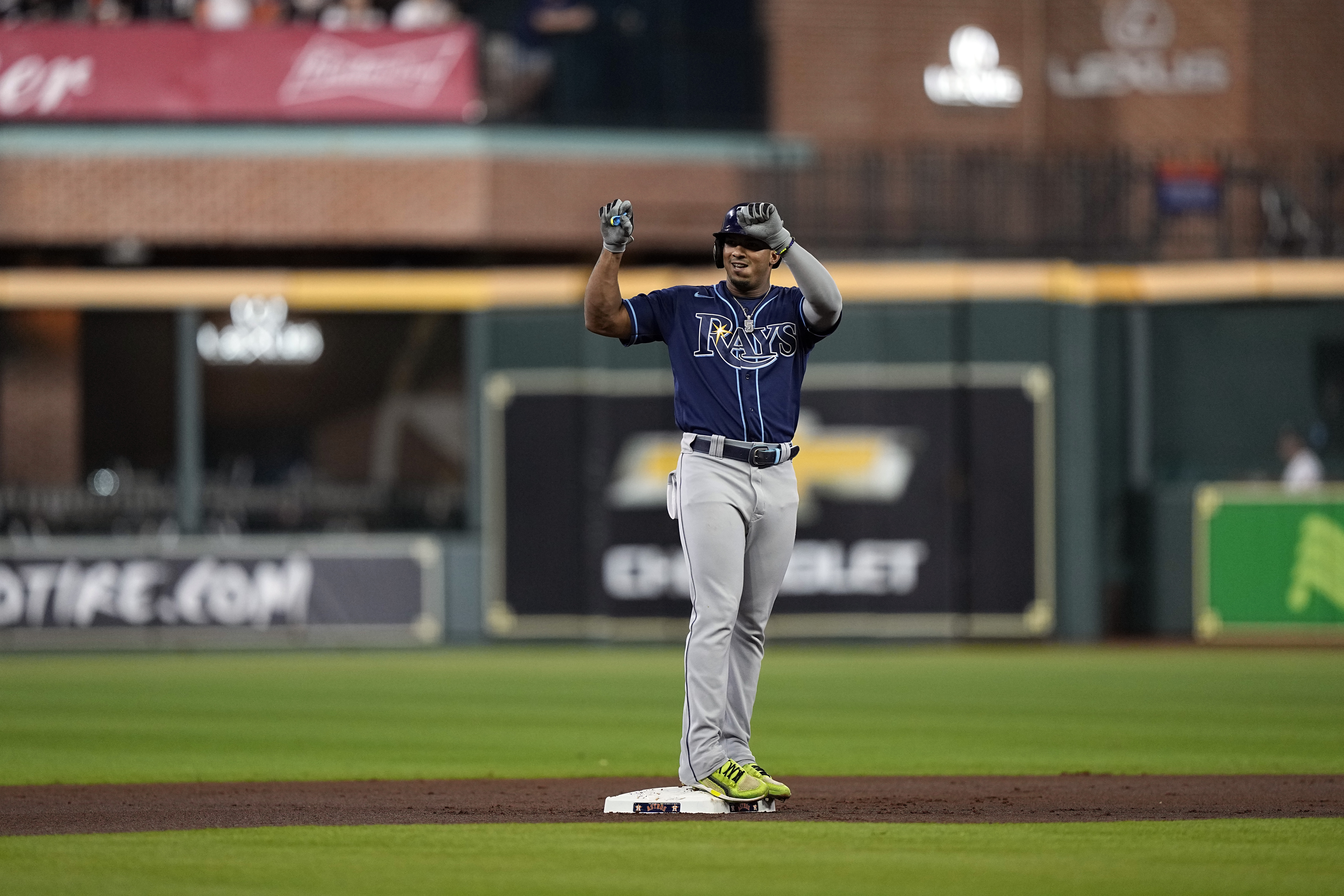 Game Used Devil Rays Jersey: Ryan Yarbrough - May 29, 2021