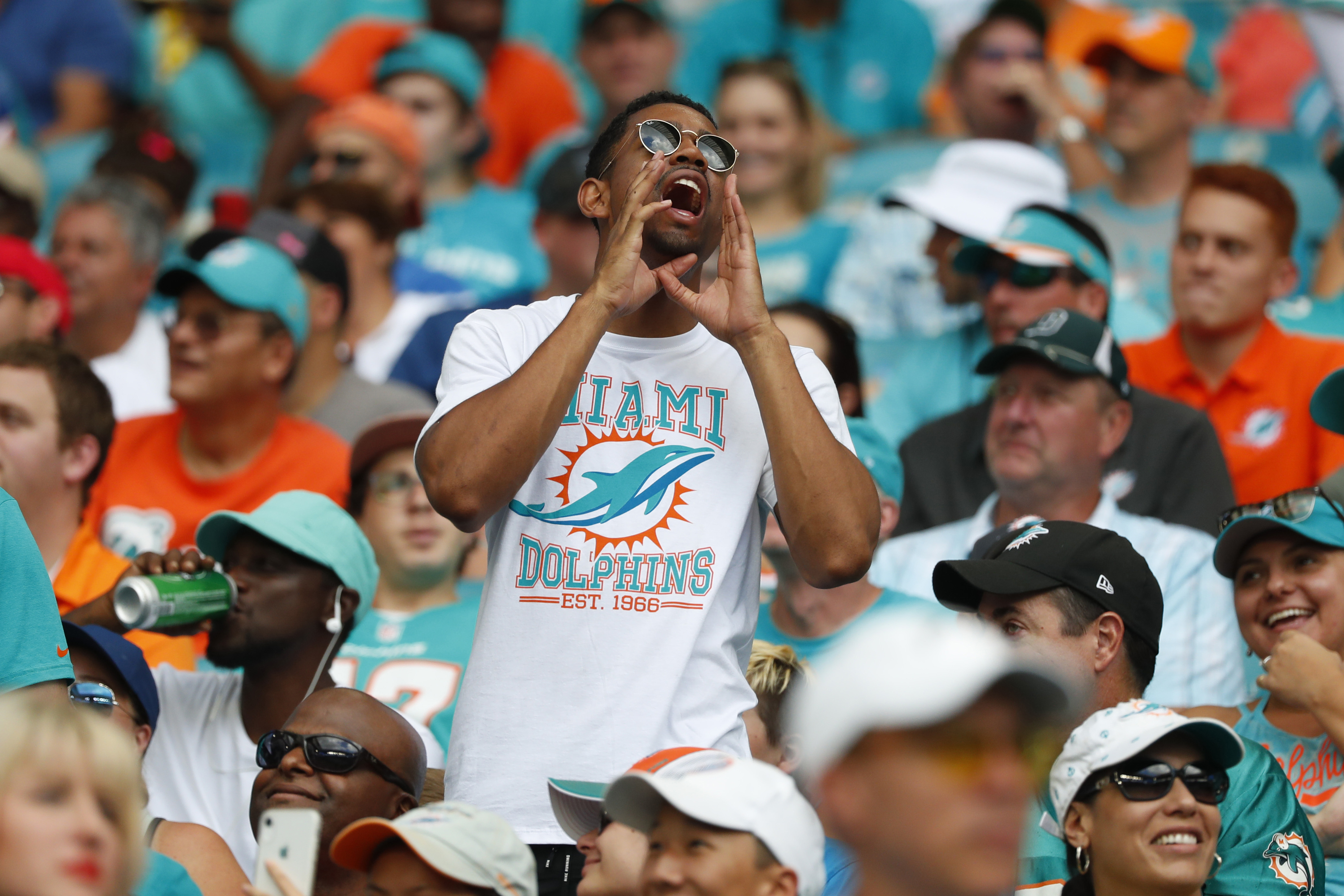 Hard Rock Stadium, section 345, home of Florida Marlins, Miami Hurricanes,  Miami Dolphins, page 1