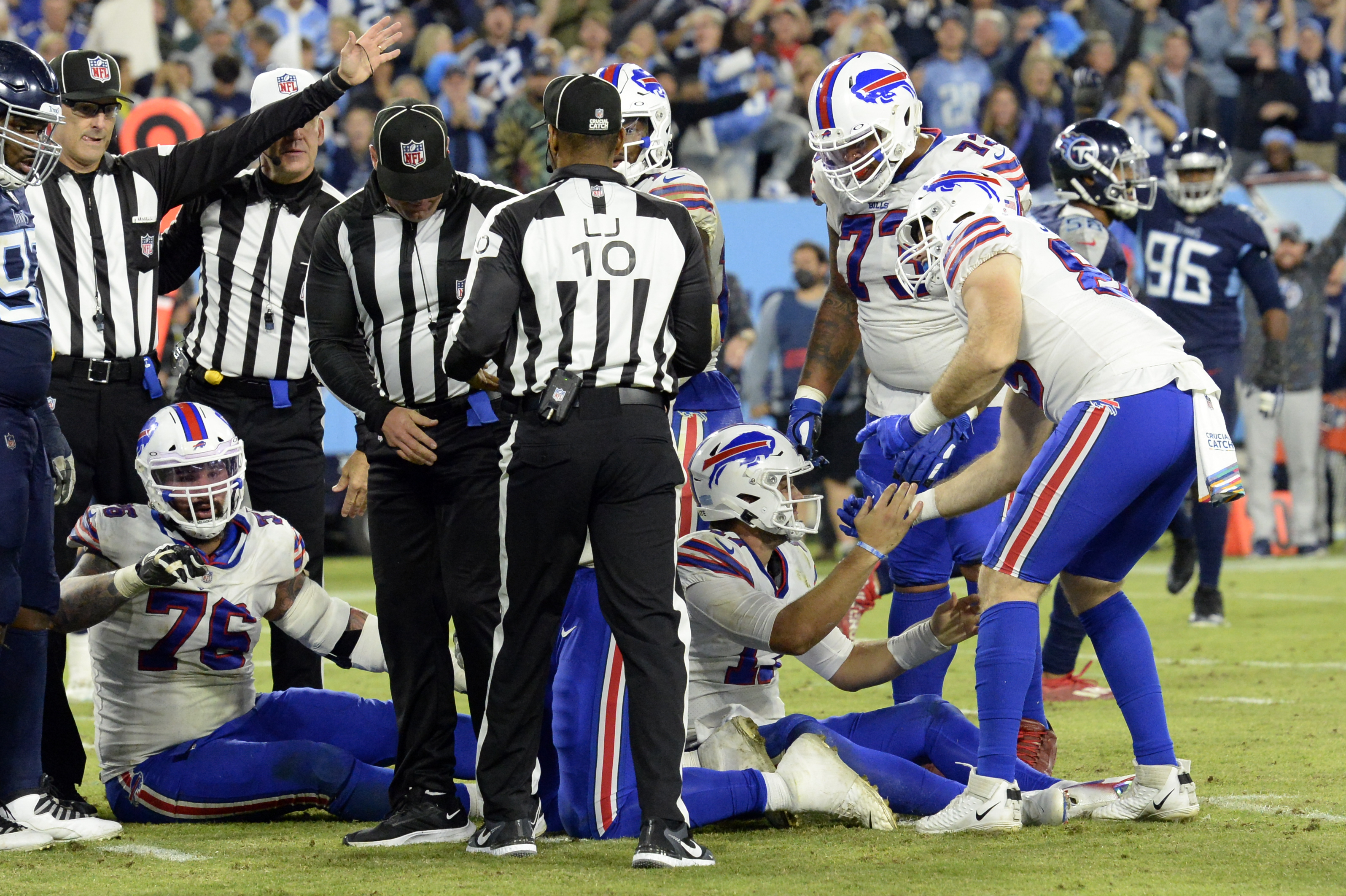 Bills slip in Nashville and fall to Titans