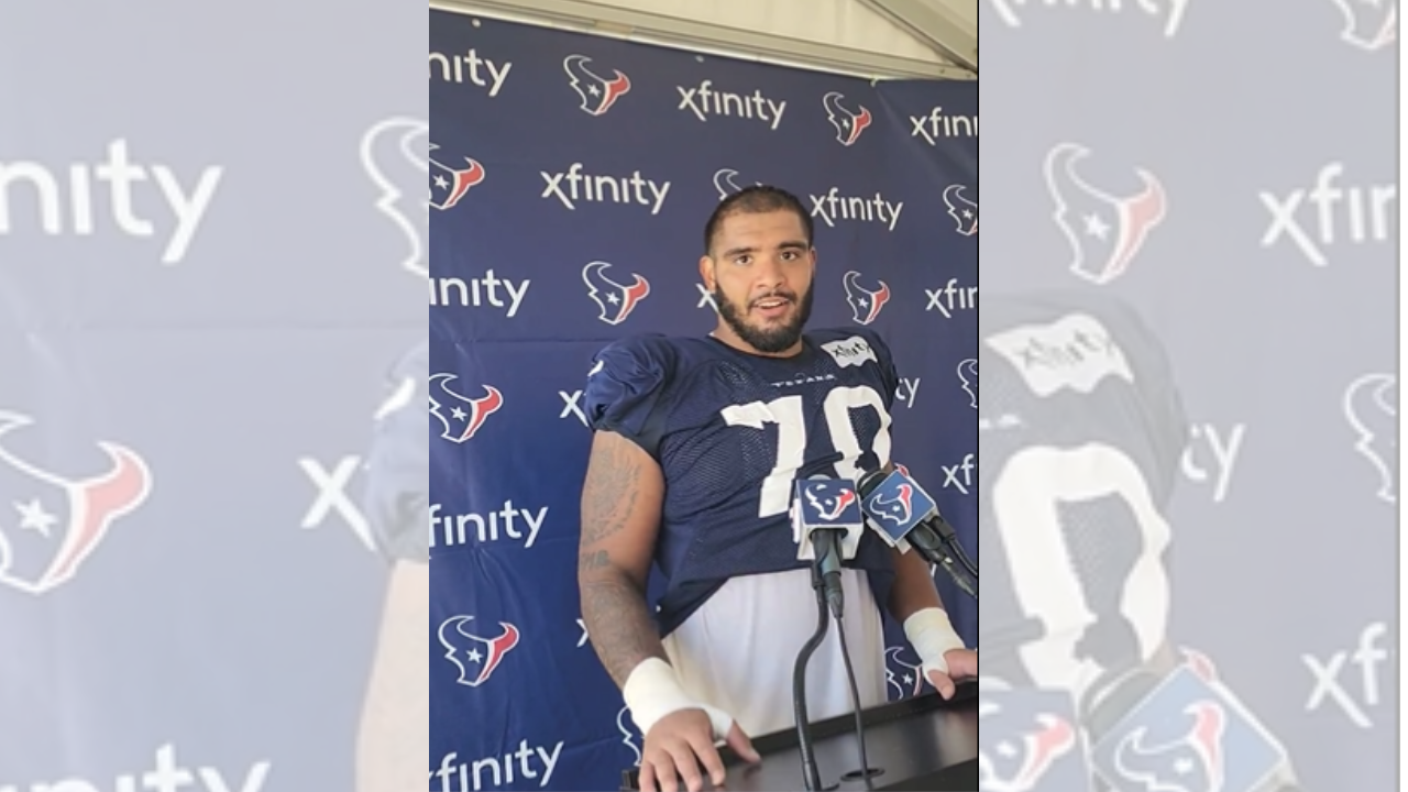 Texans' Juice Scruggs embraced 'next man up' mindset following