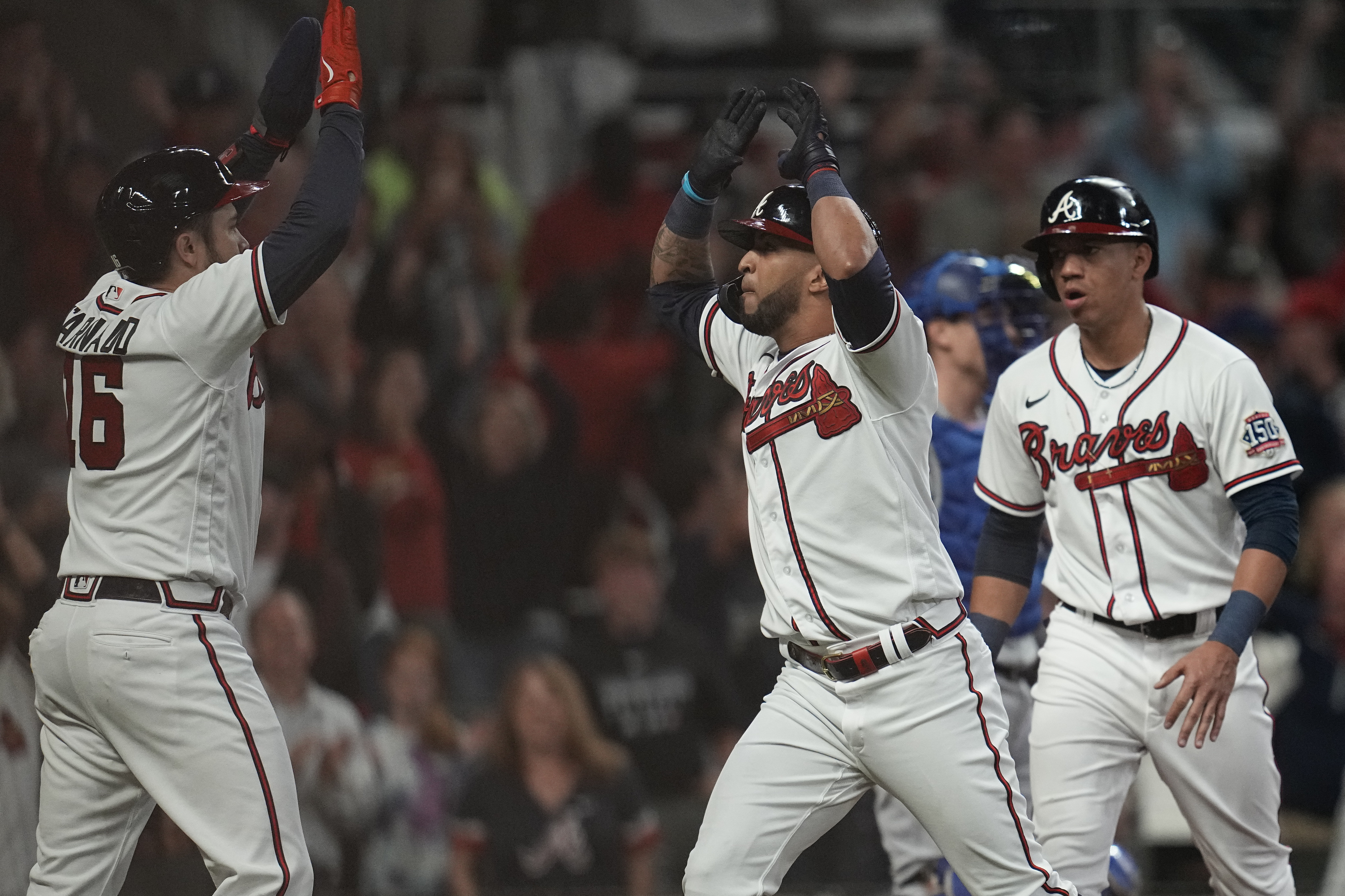 Lucky lumber: Rosario's hot bat leads Braves to Series - Seattle