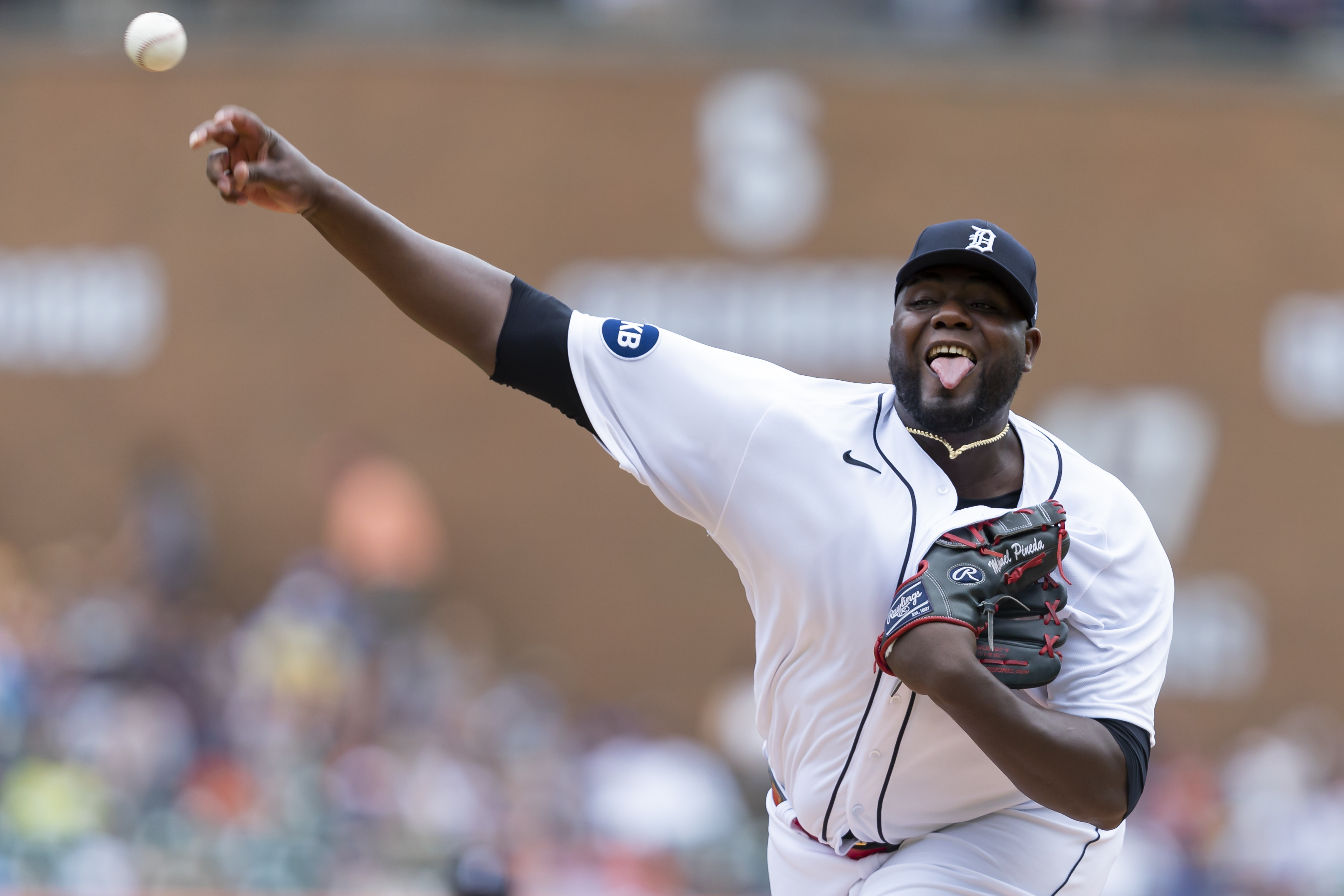 Detroit Tigers' Casey Mize Throws First Bullpen Session