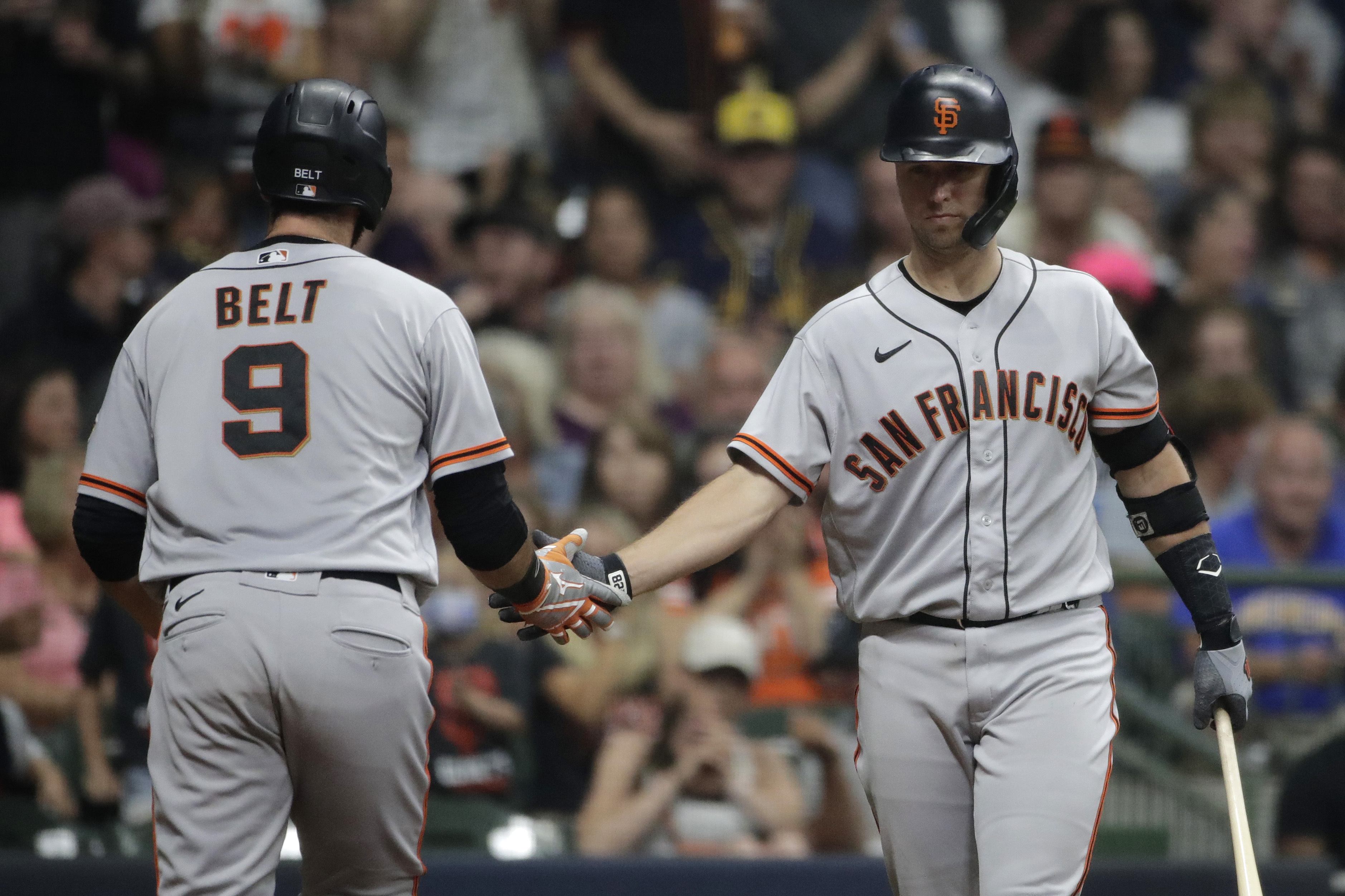 Brandon Crawford 2x ALL-STAR - Game-Used Broken Bat