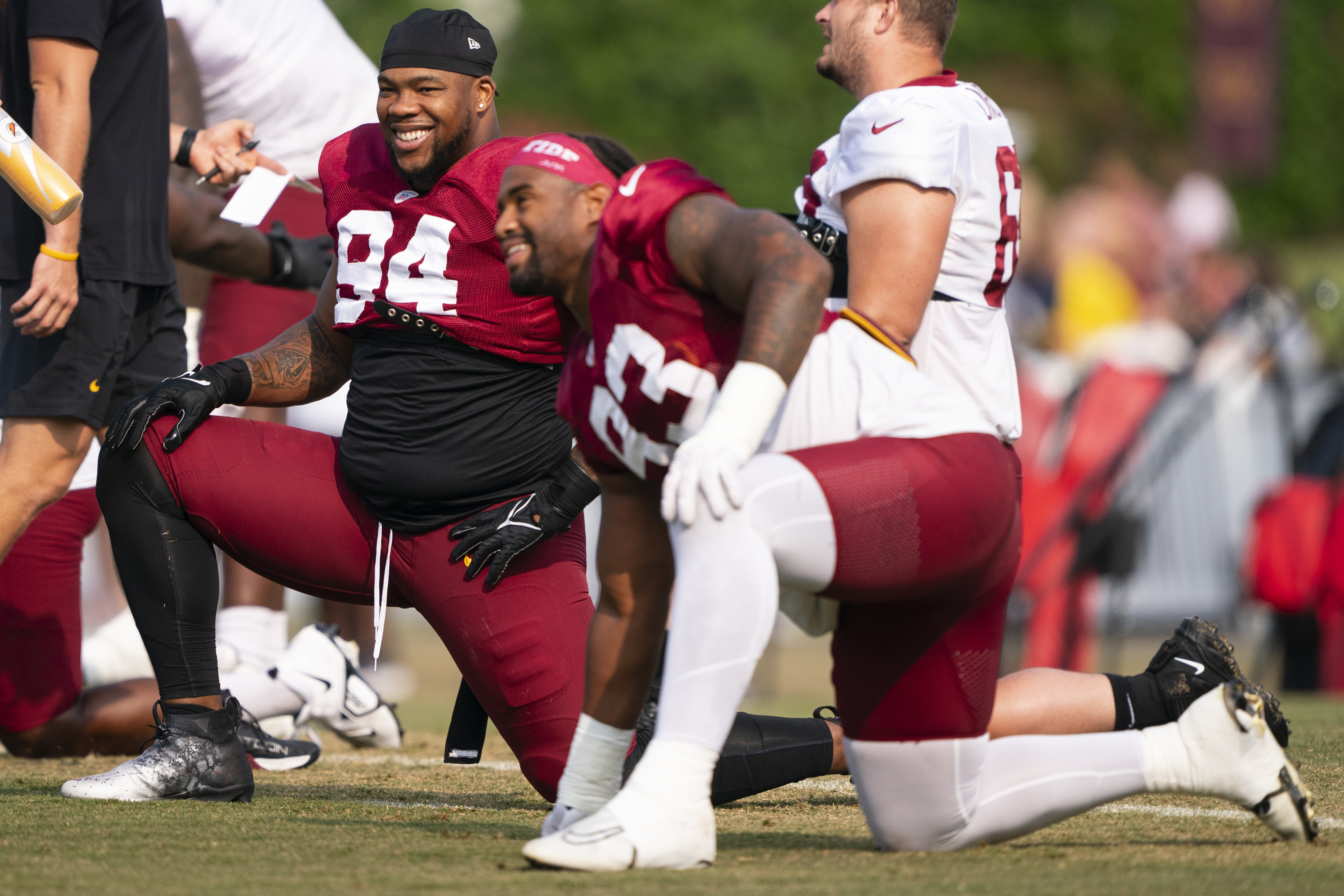 Jonathan Allen, Chase Young love Washington's new uniforms