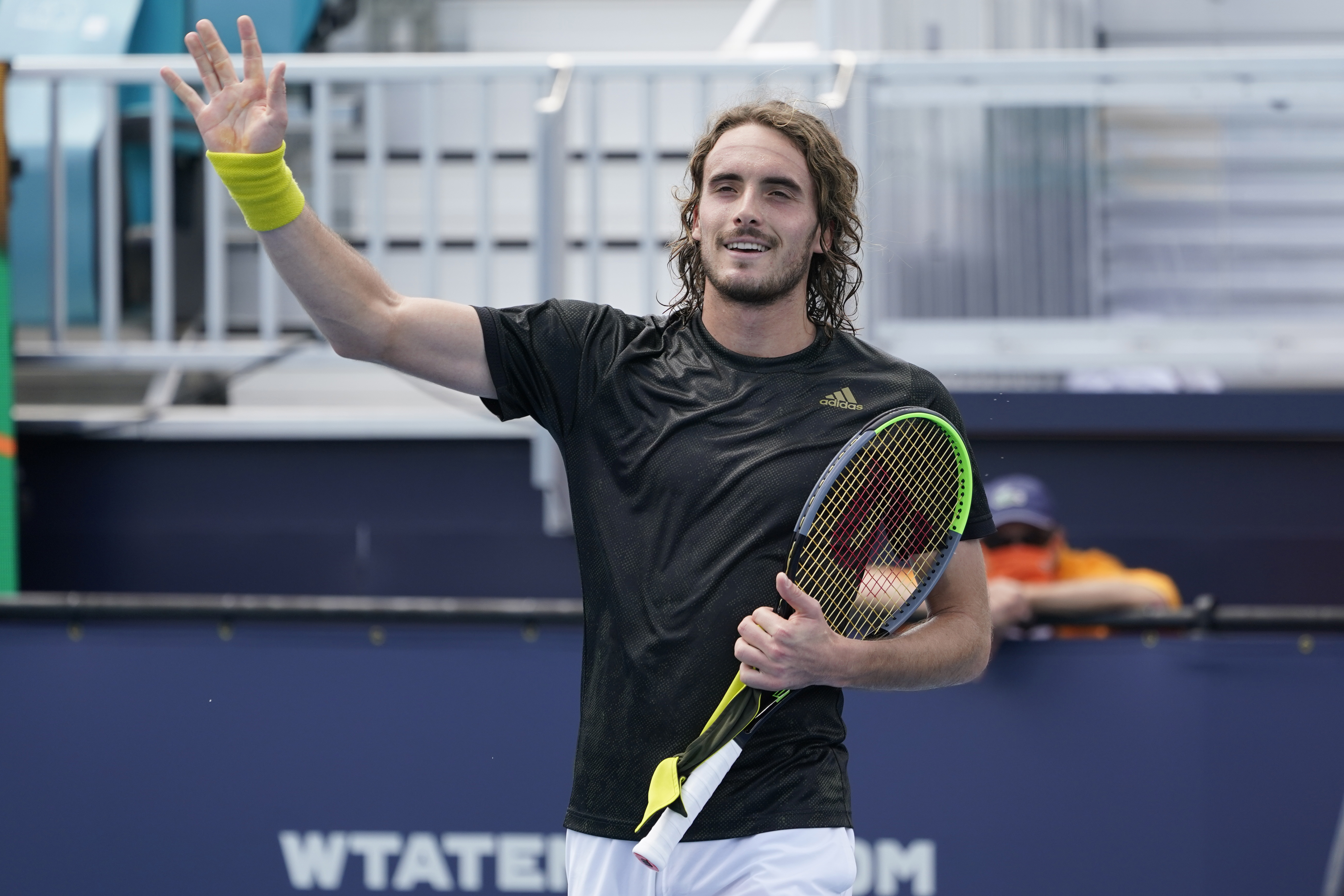 Tsitsipas, with Big Three missing, makes 4th round in Miami