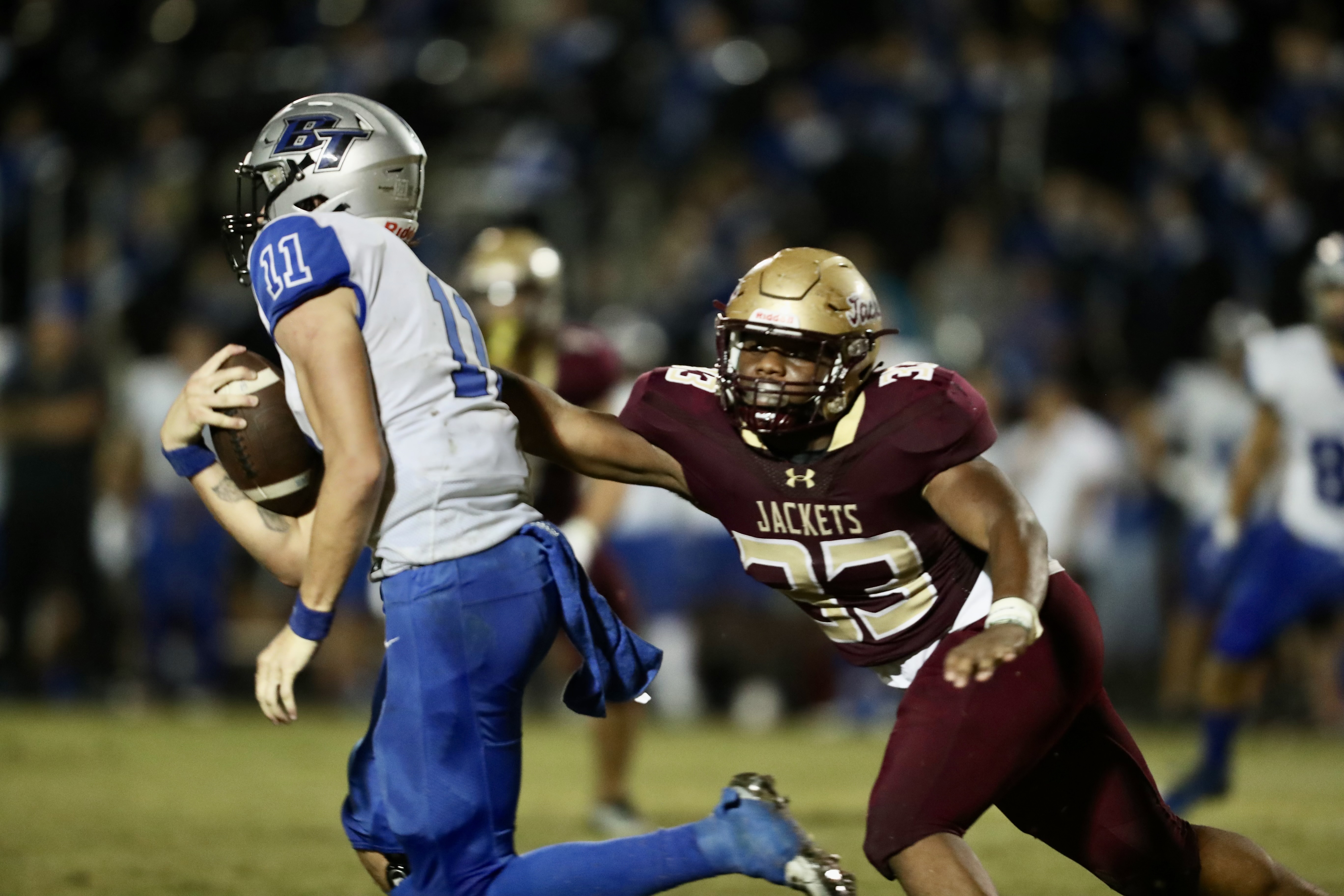 Bartram Trail Bears 49, Fleming Island Golden Eagles 28