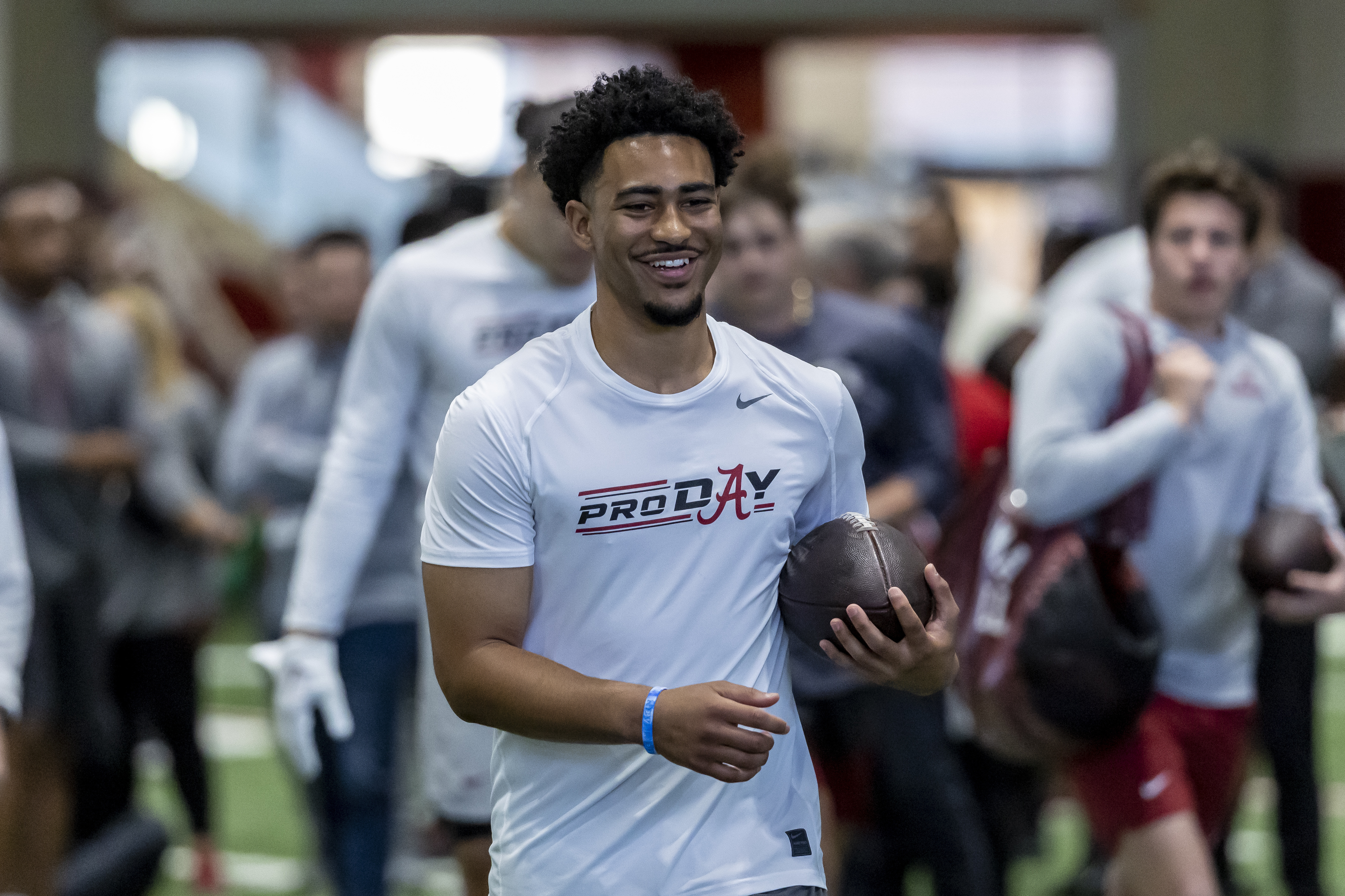 Slade Bolden to catch passes from Bryce Young at Bama Pro Day