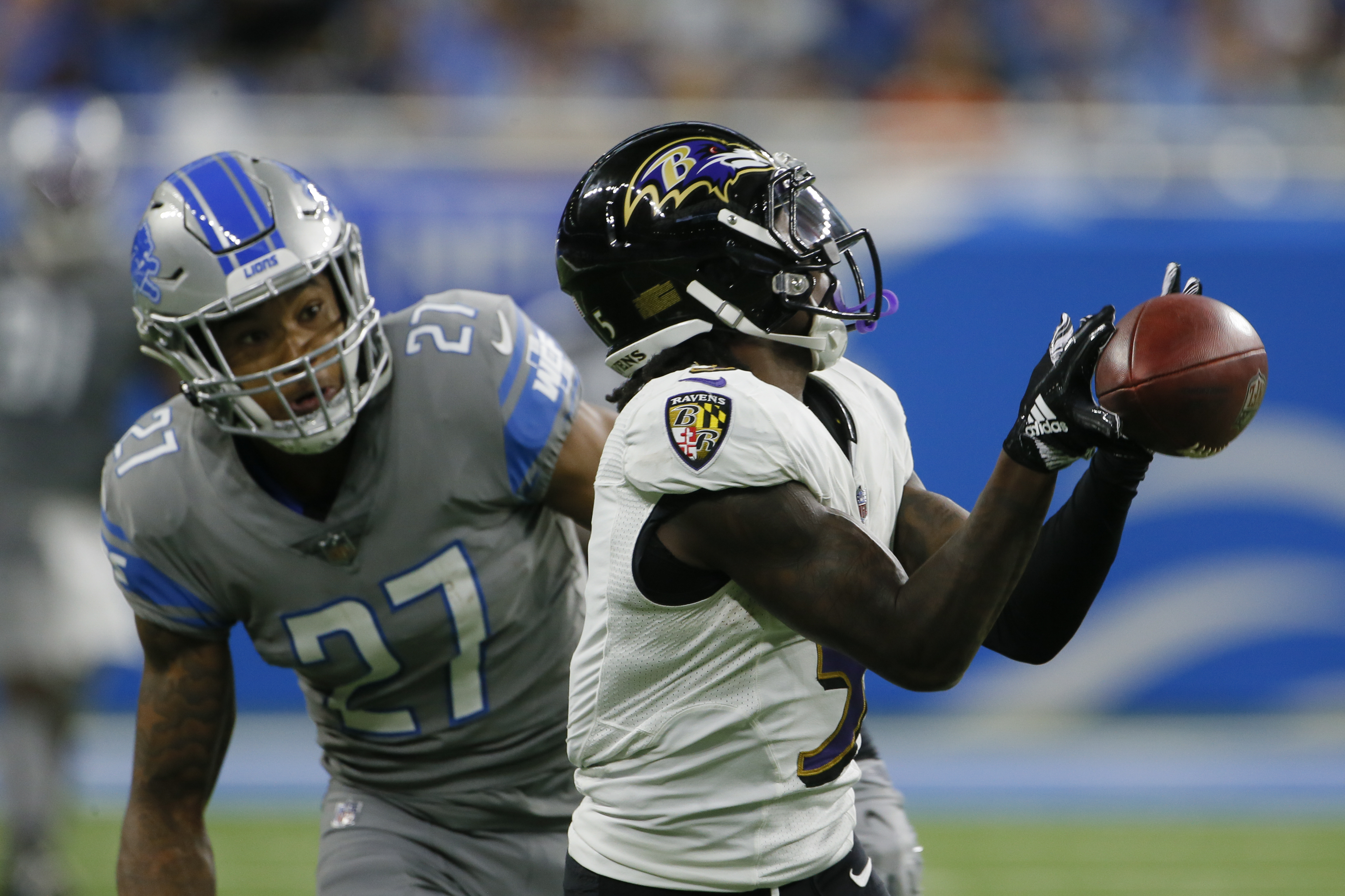 Tucker's NFL-record FG lifts Ravens to 19-17 win over Lions