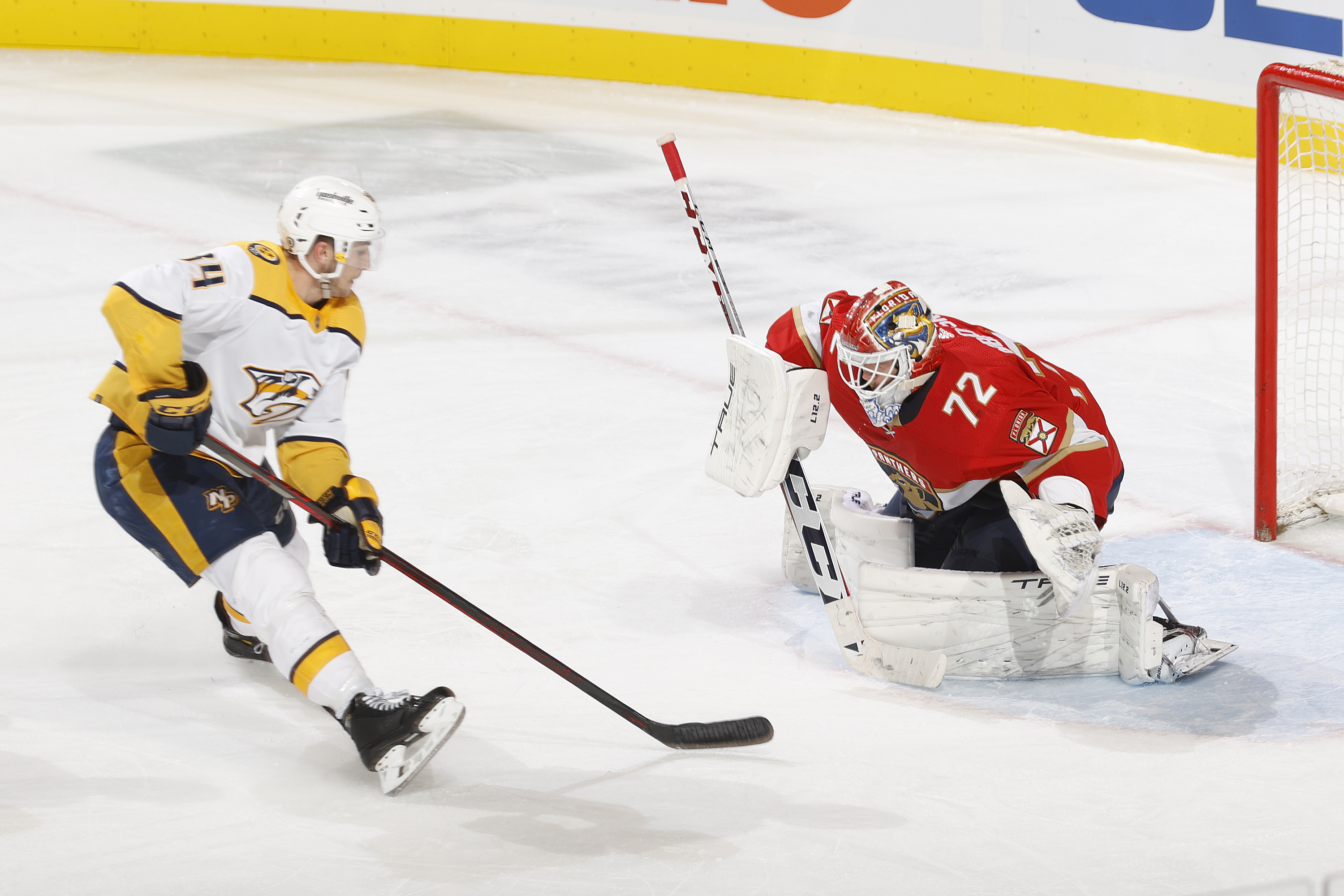 Marchment's first hat trick powers Panthers past Wild 6-2