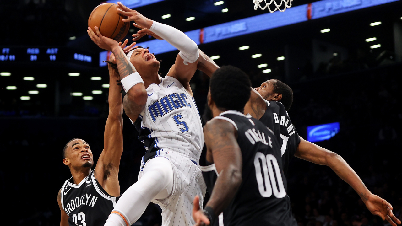Pictures: Kyrie Irving scores 60 points as Nets rout Magic