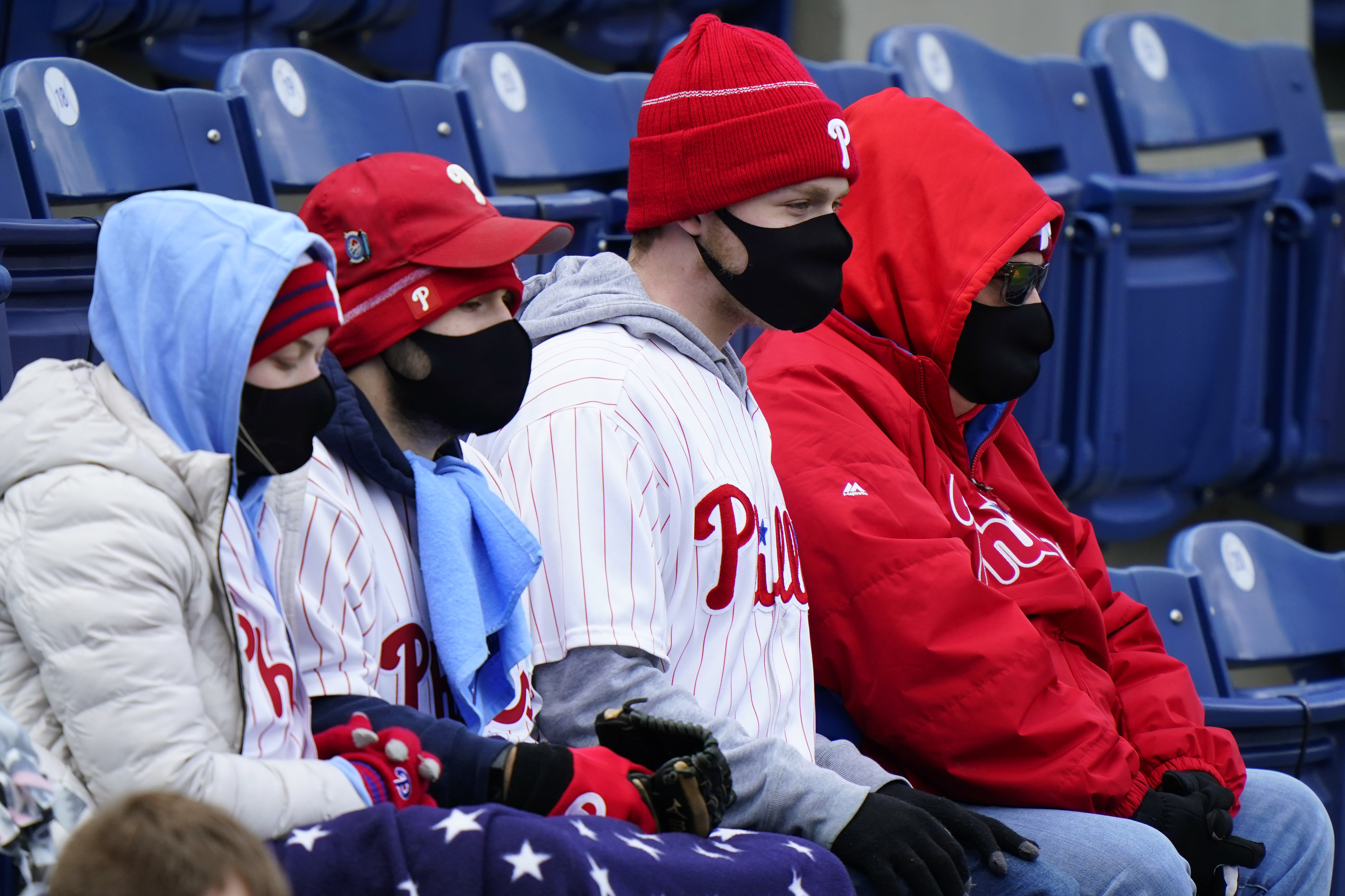 What cold? Frigid temps can't stop joy as fans return to MLB