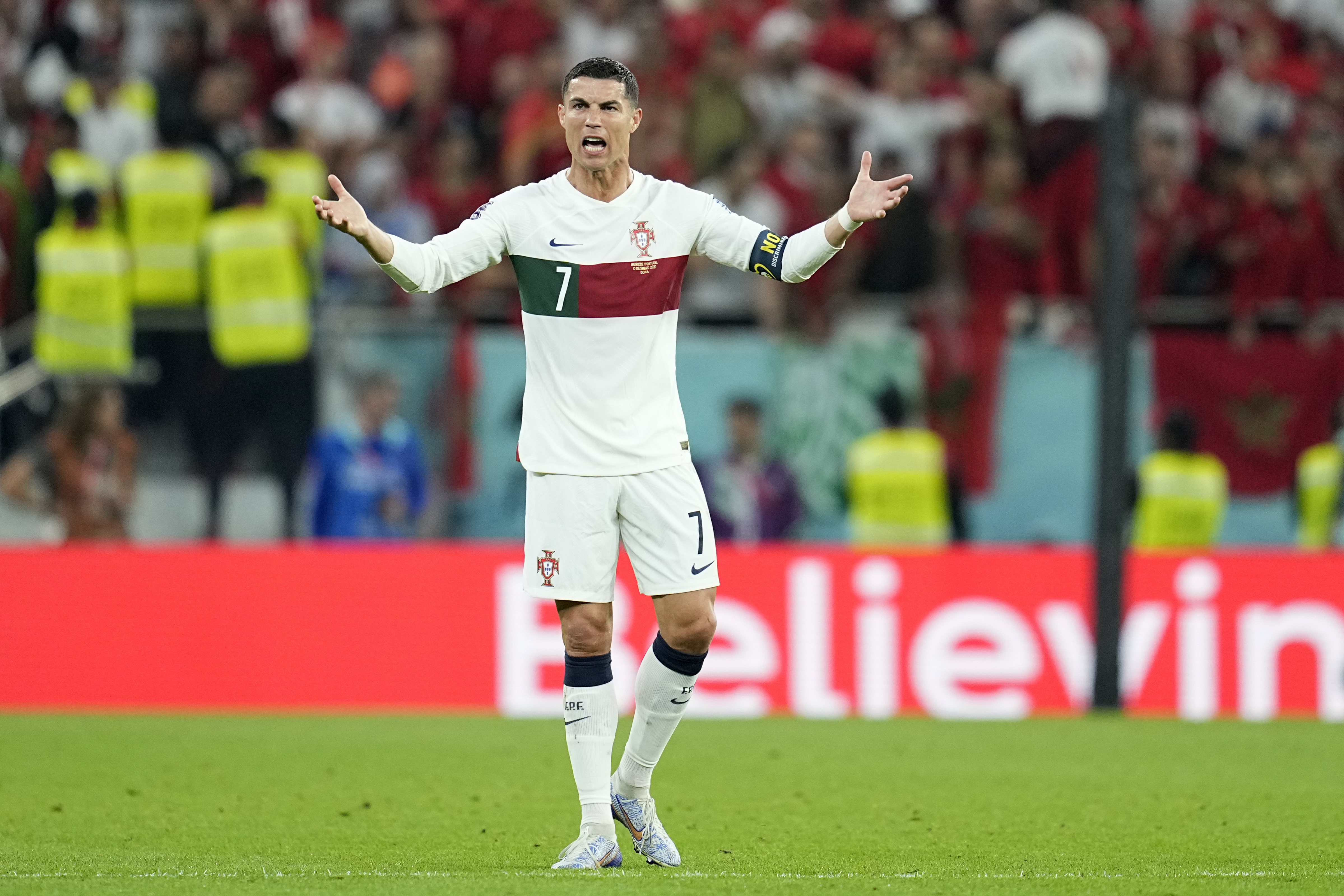 World Cup 2022: Tears for Ronaldo as Morocco beats Portugal to reach  historic semi-final