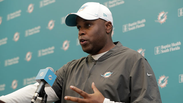 Miami Dolphins general manager Chris Grier can pick 'em