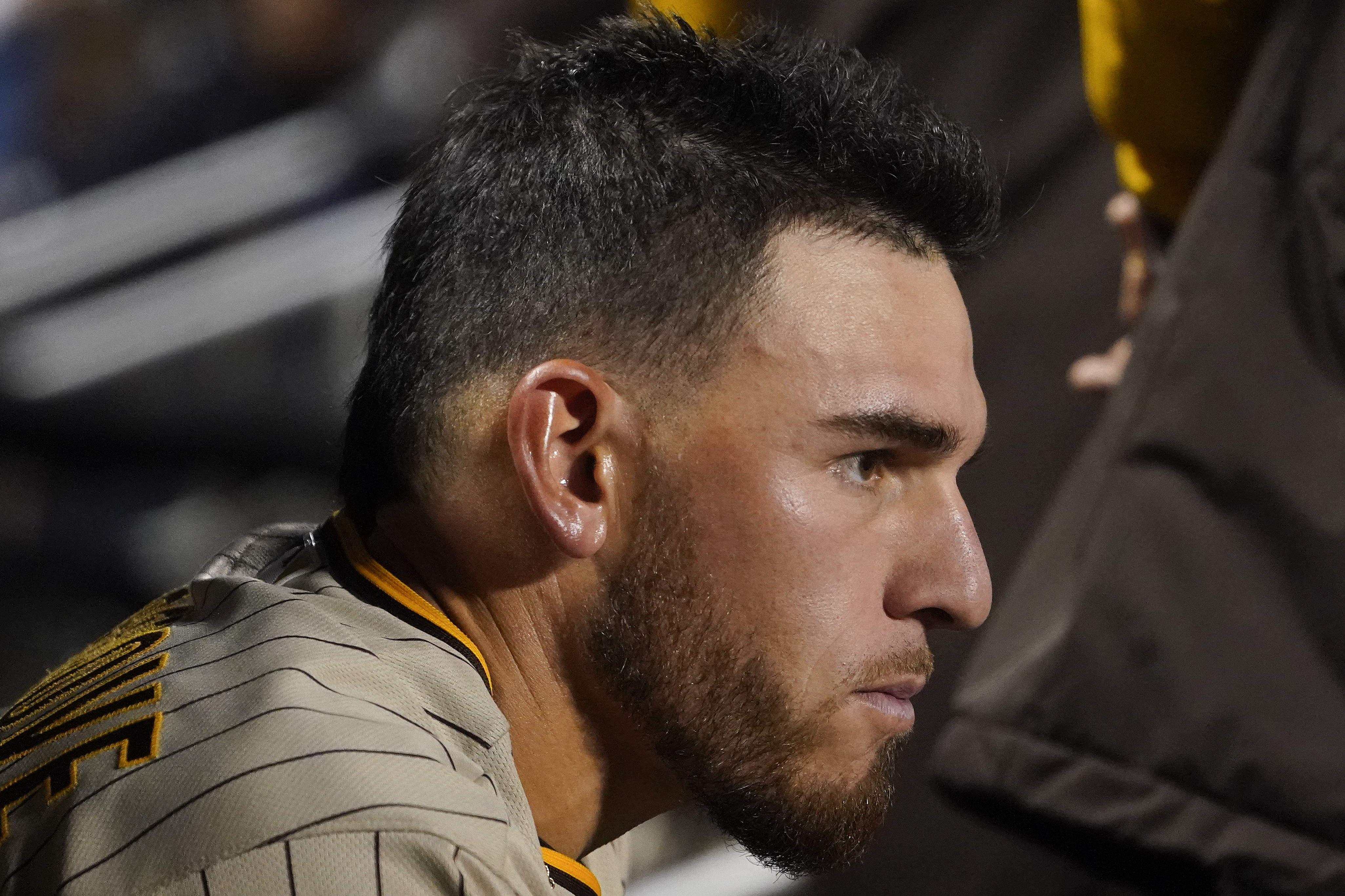 MLB Playoffs 2022: Joe Musgrove's ears examined by umpire, foreign  substance check, video, why, baseball news