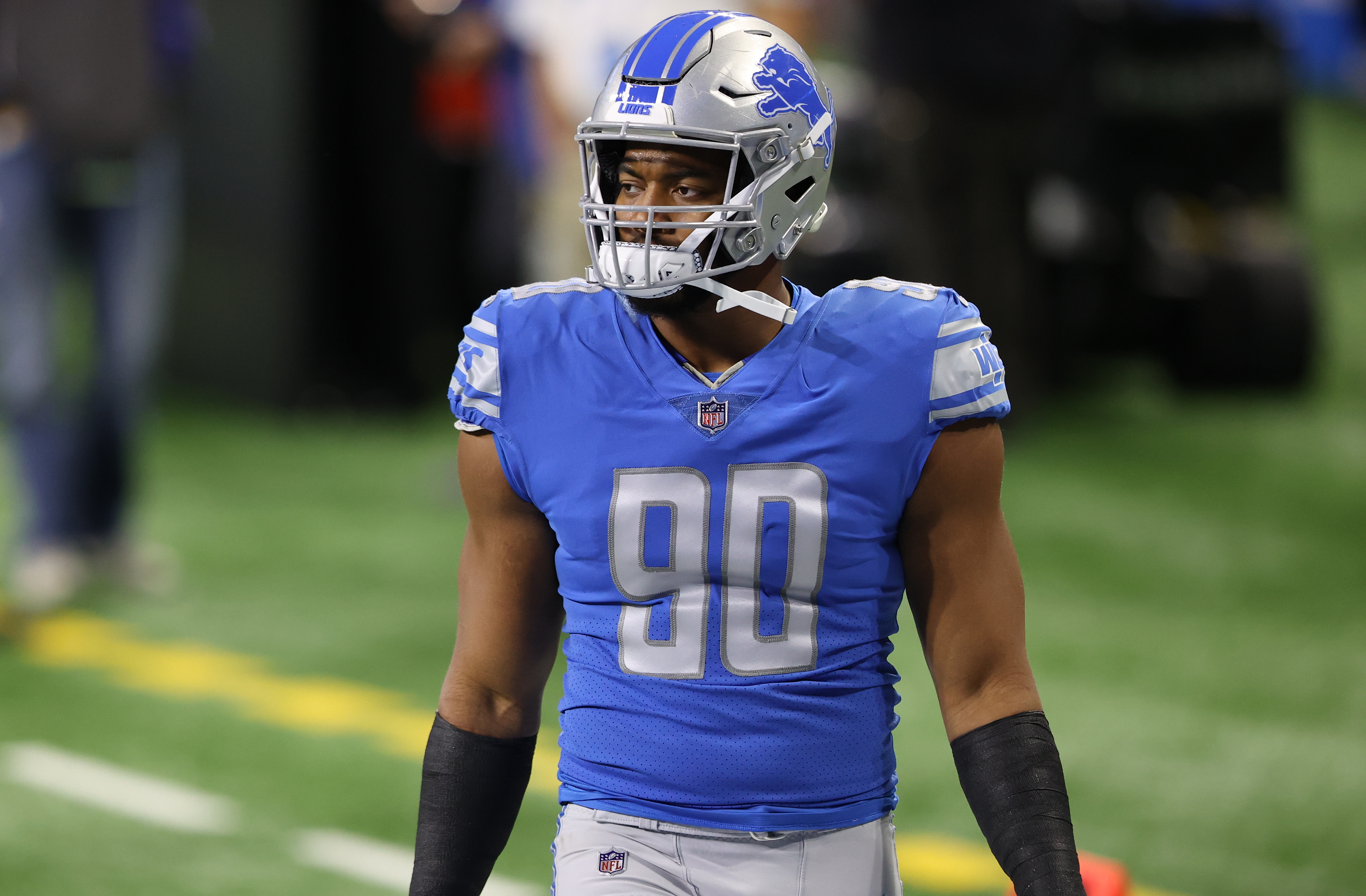 Lions edge rusher Trey Flowers ruled out for 11th time in 13 games 