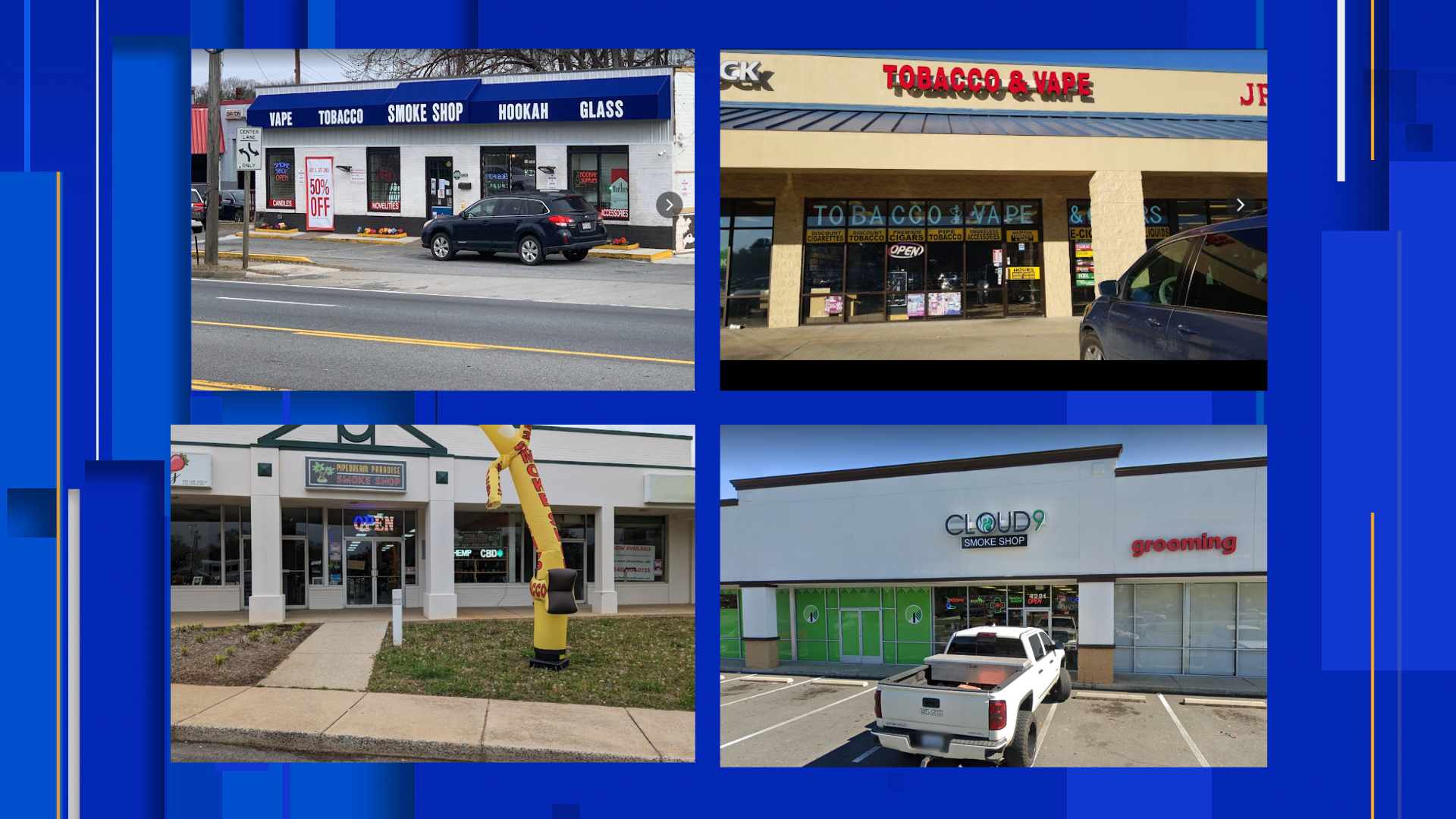 Authorities conduct search warrants at four Amherst Co. vape shops accused  of selling to underage buyers