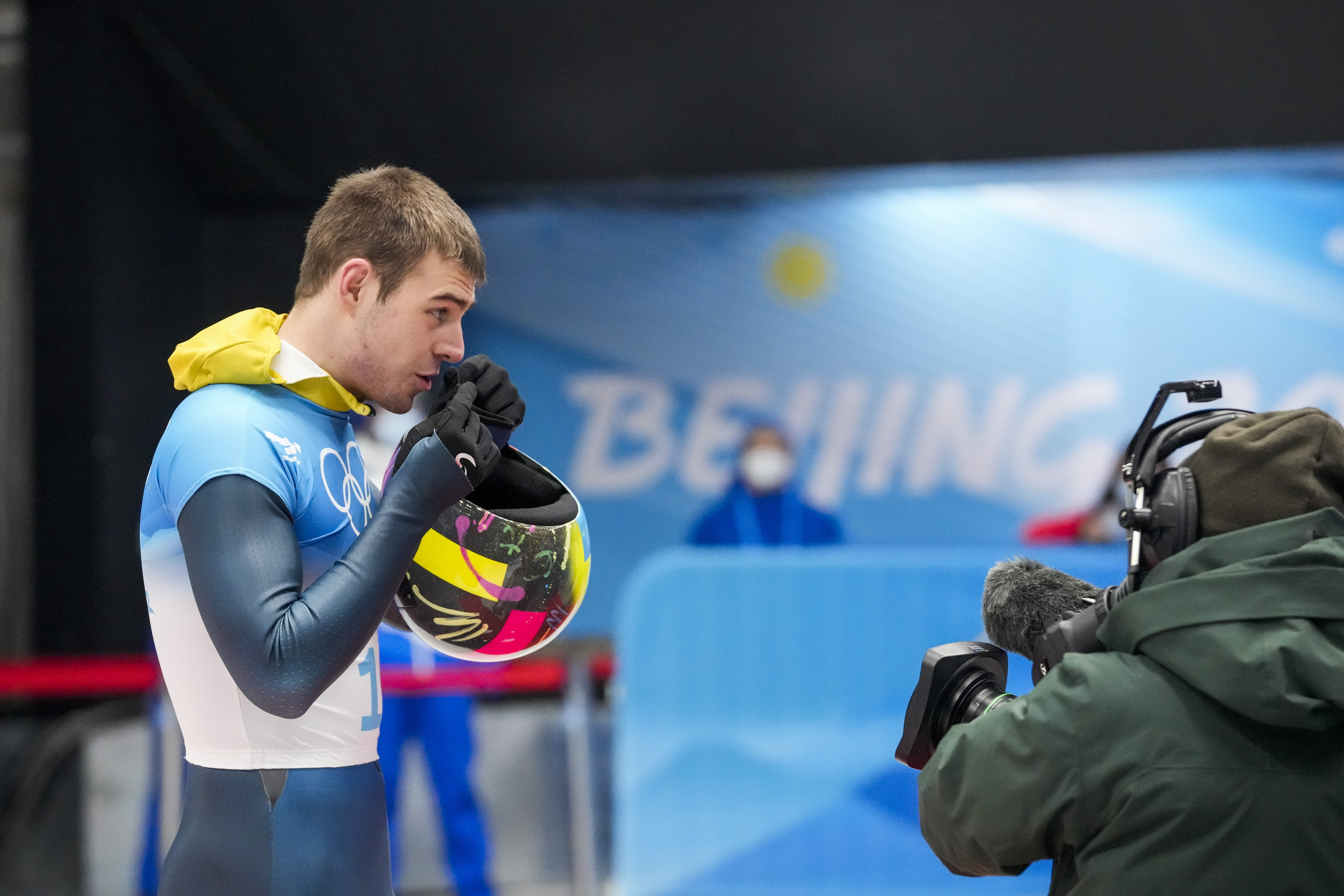 Olympics Live IOC wont act on No War in Ukraine sign