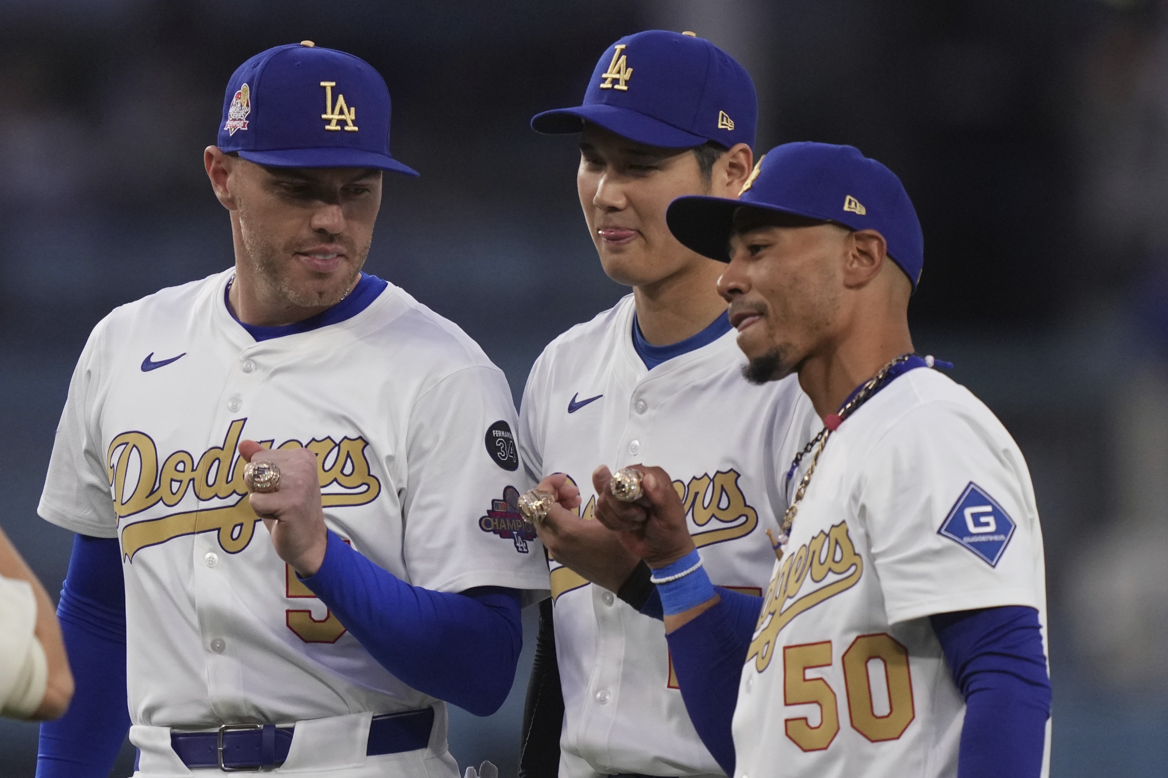 Los Angeles Dodgers 2025 チャンピオンリング ベッツ LA Dodgers