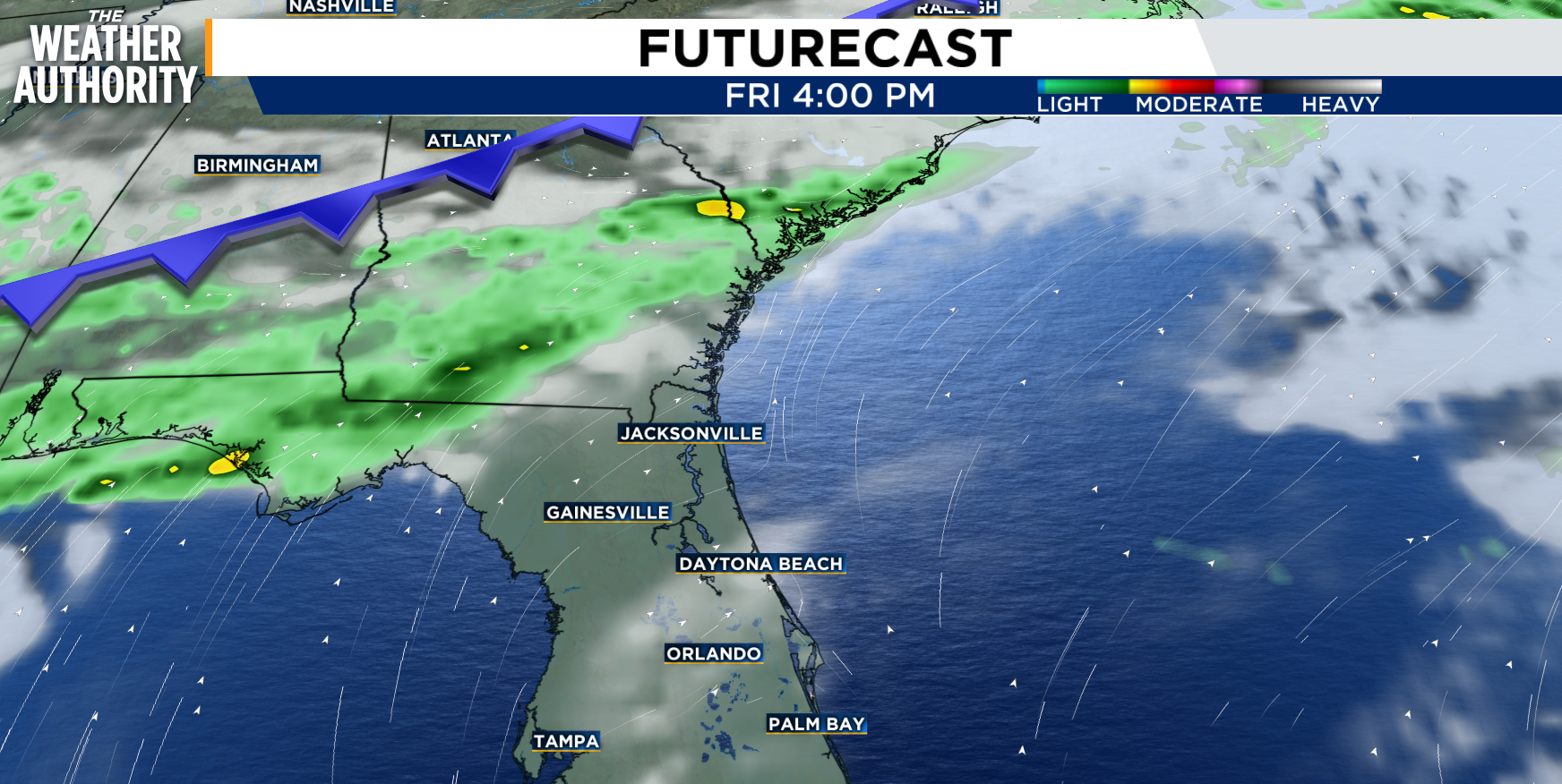 Near-record highs before cold weather returns to Northeast Florida
