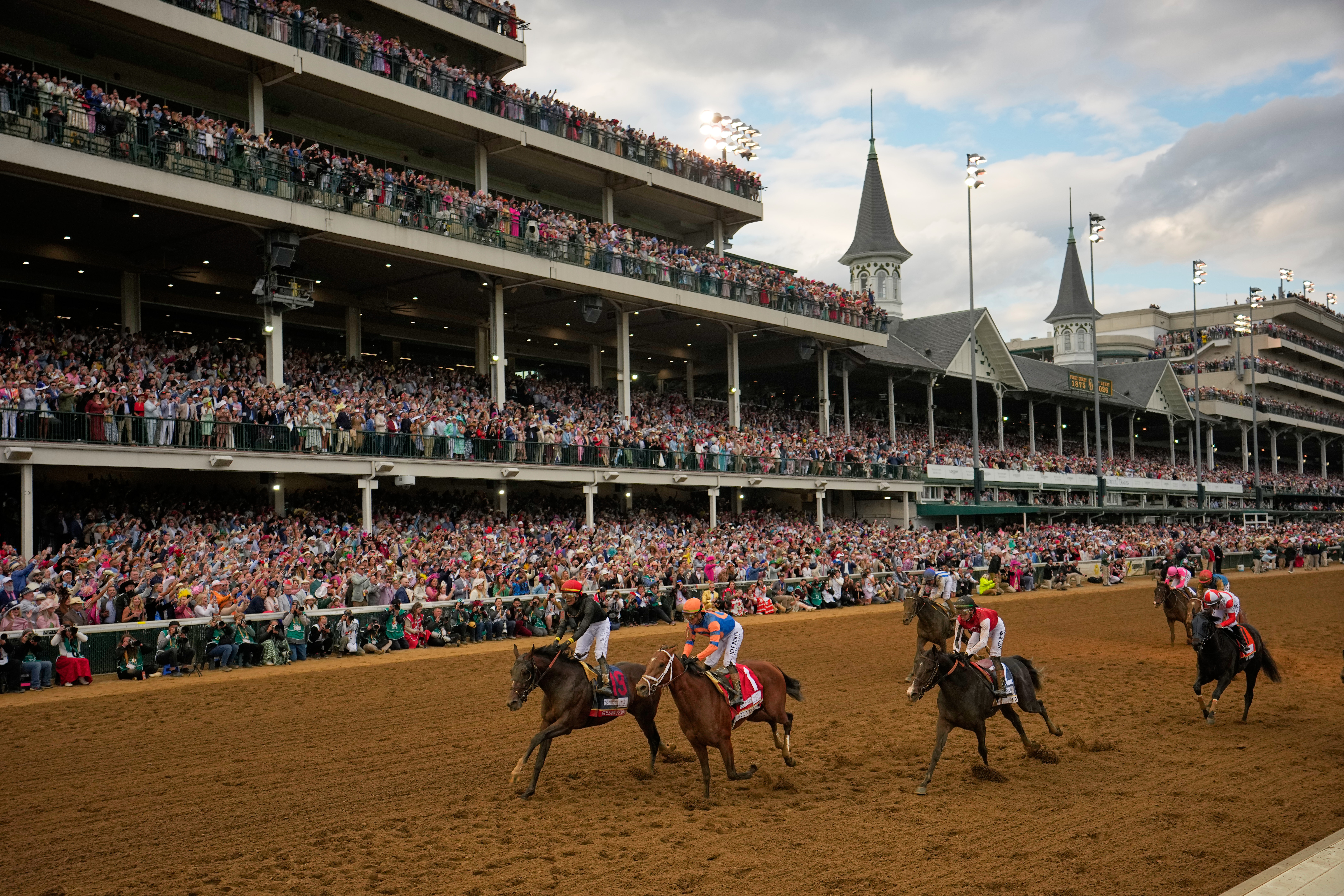 Okiru daby リズム rhythm レトロ レア 希少 競馬 Derby Golden Tempo's last-to-first Kentucky Derby win explained