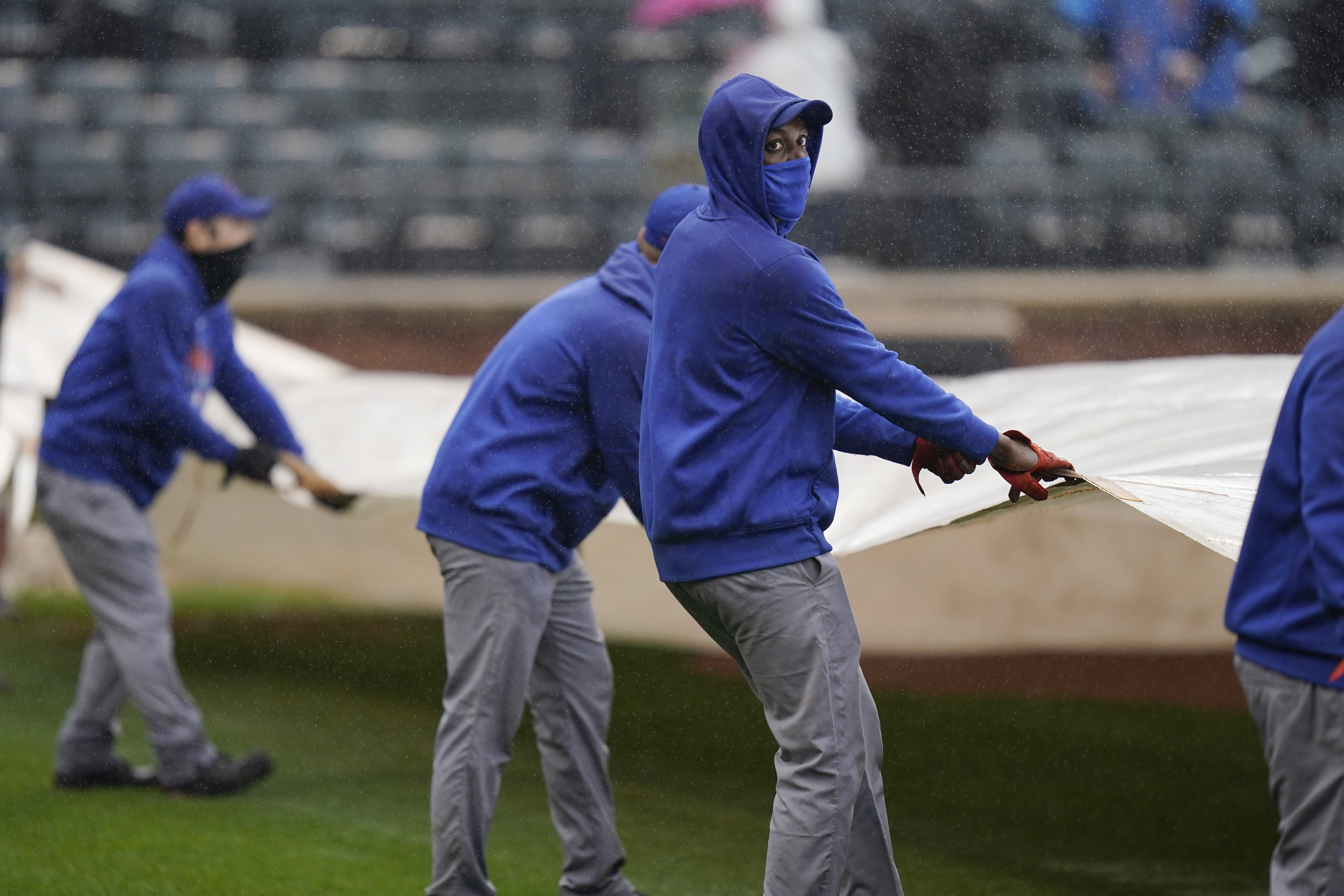 New York Mets pitcher Marcus Stroman unhappy game started despite rain -  ABC7 New York