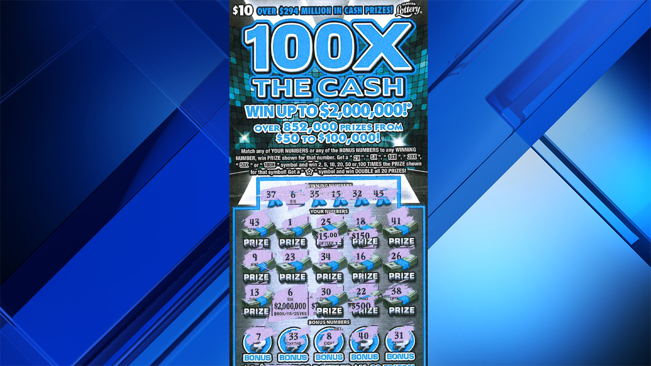 $1 million lottery winner buys ticket in Coconut Creek