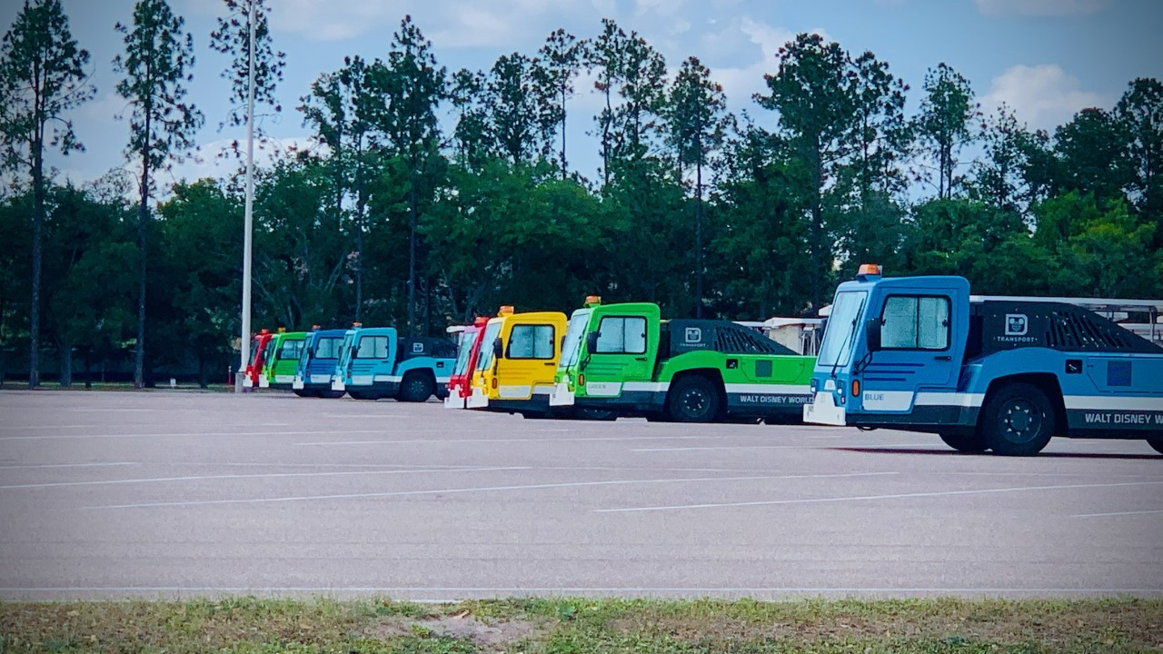 Disney's Parking Trams, Buses, and Monorails Get Updated - Orlando