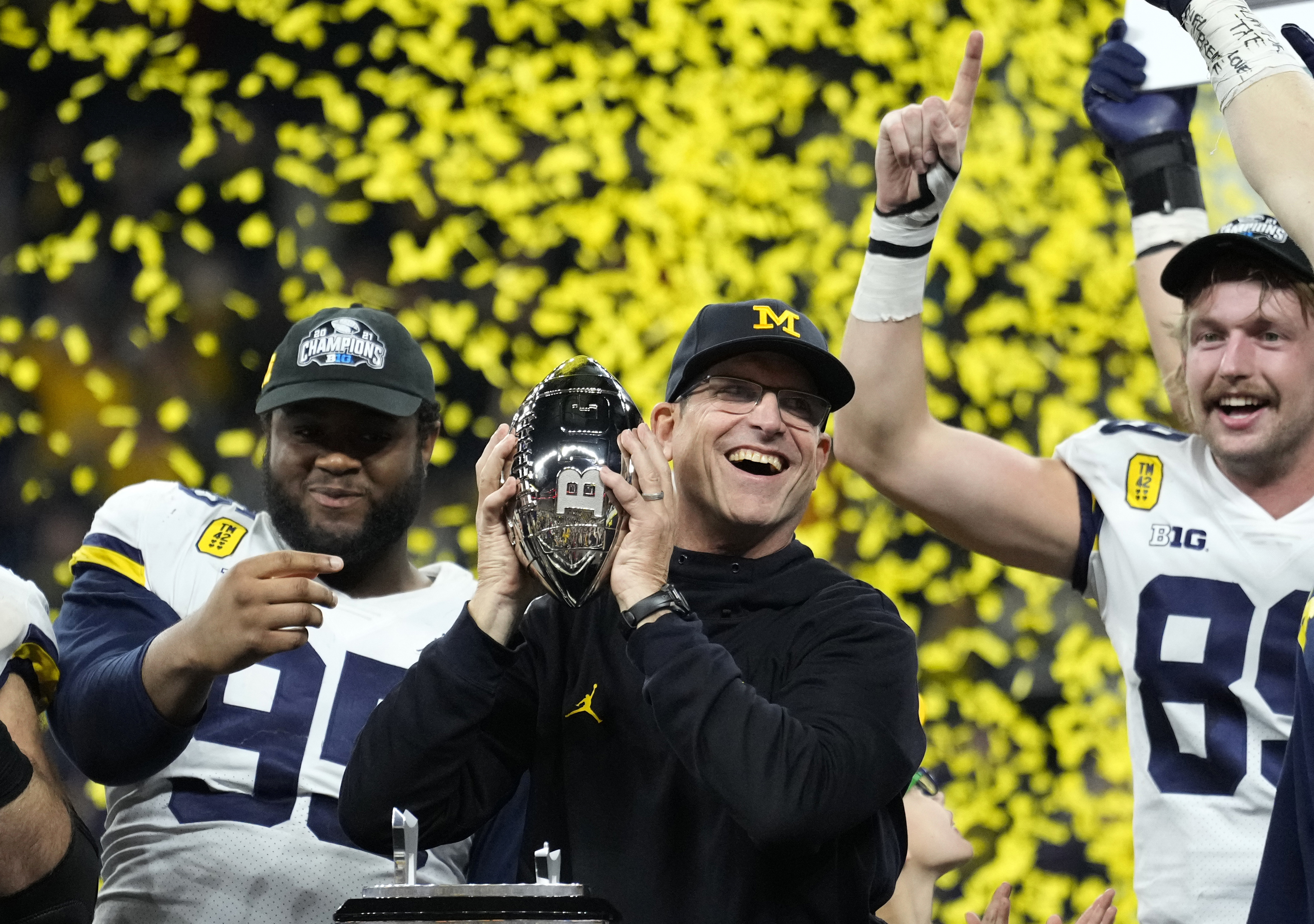 Rocking the (Jim) Harbaugh jersey for draft day 