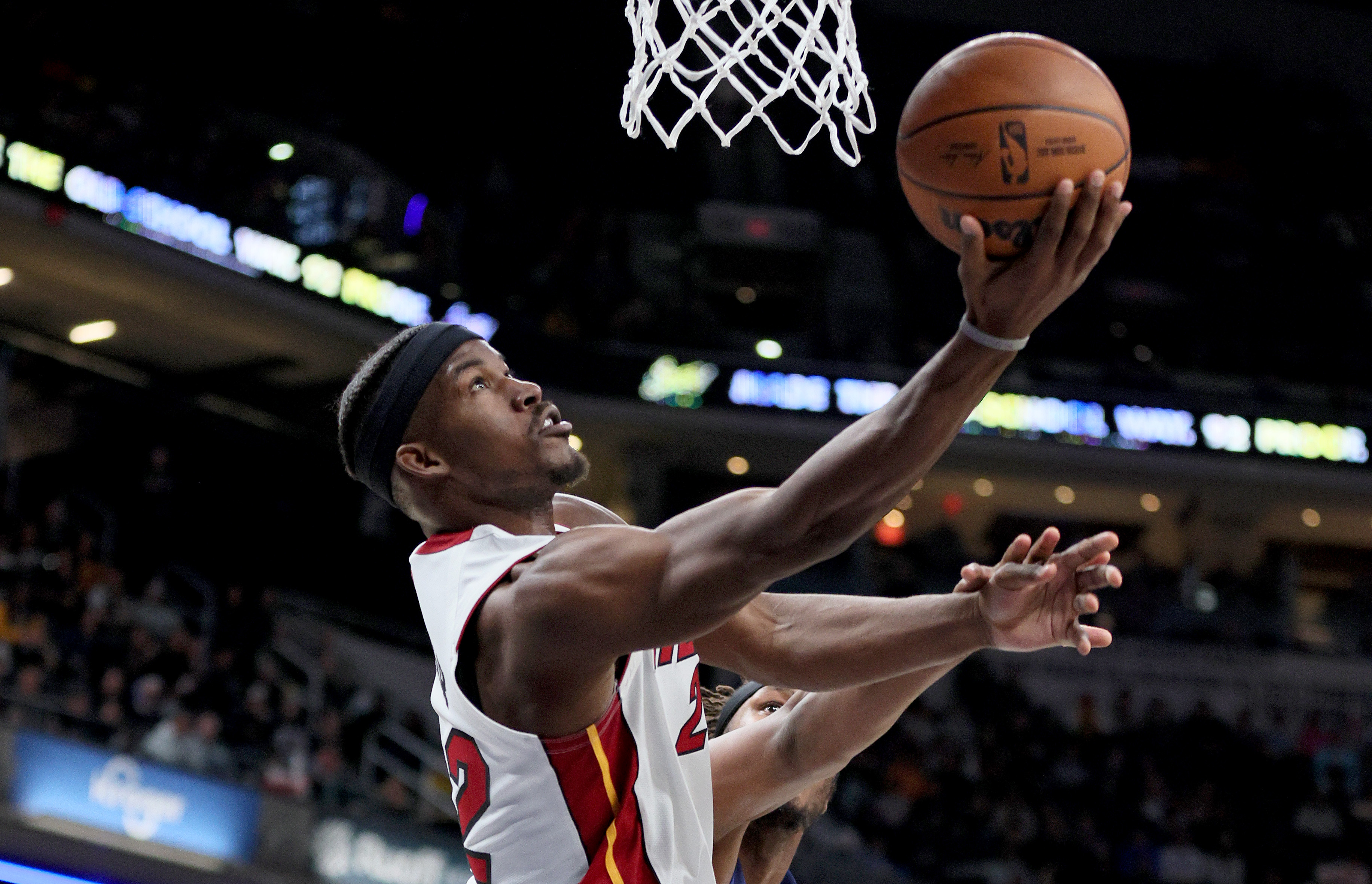 Butler’s late flurry helps Heat put away Pacers 87-82