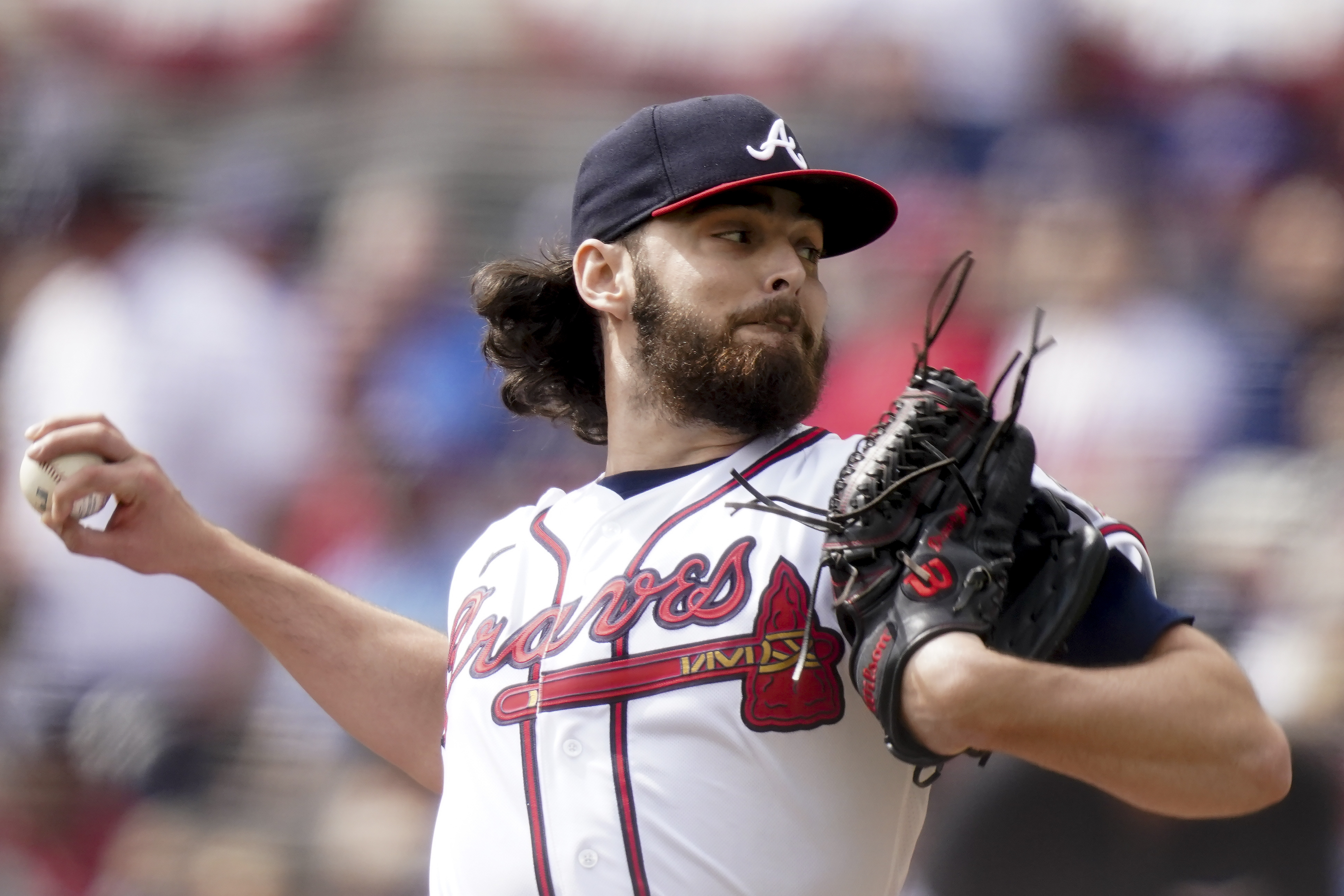 Pederson 3-run HR, Braves blank Brewers for 2-1 NLDS lead