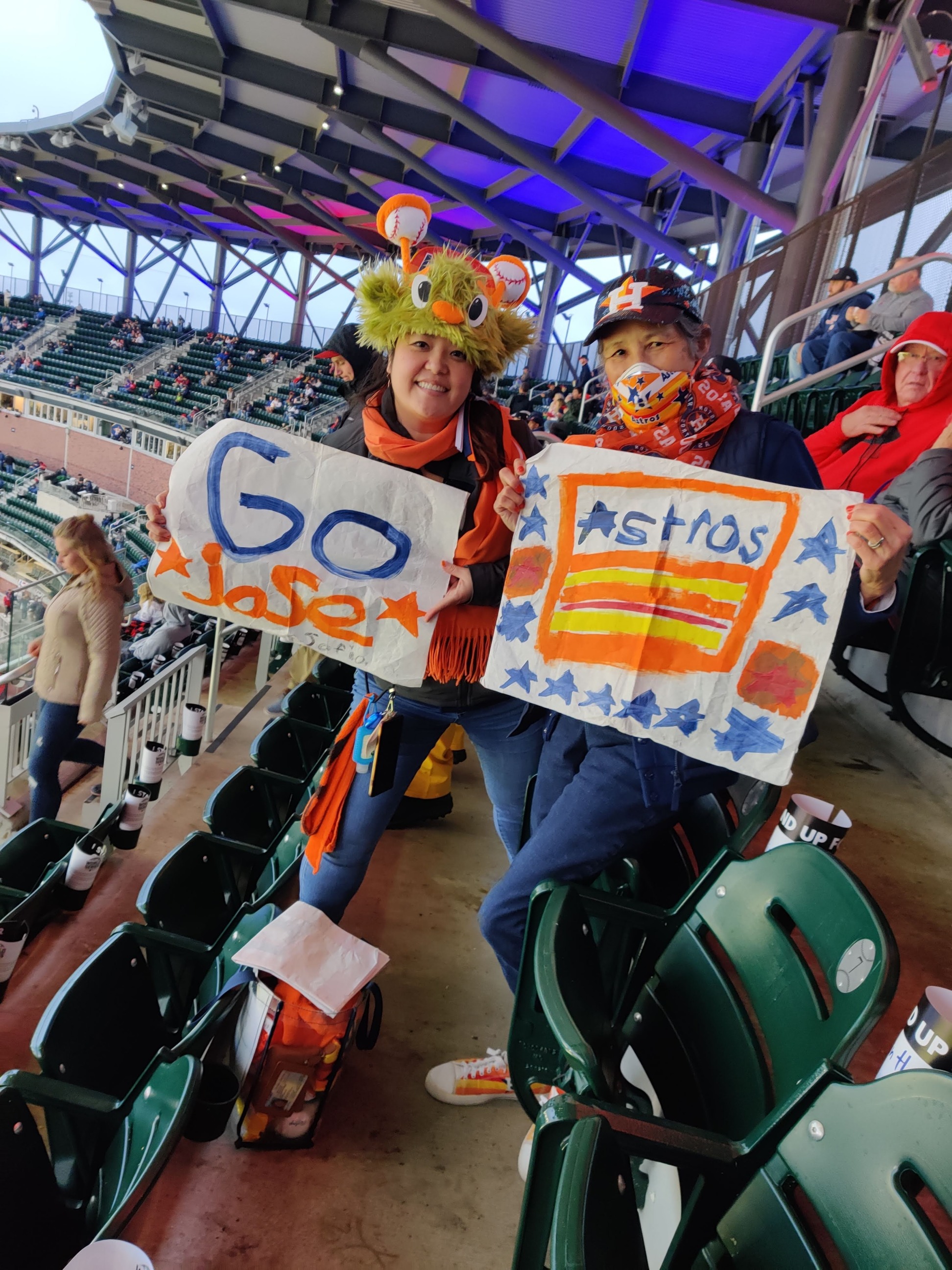 Astros Sign Lady is Unstoppable