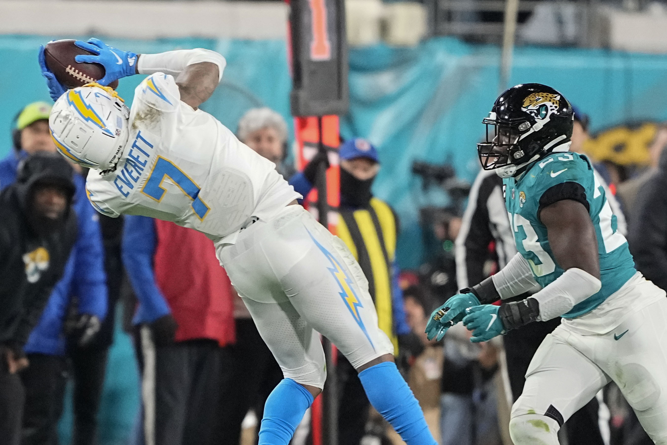 Jacksonville Jaguars rally from a 27-0 deficit to stun the LA