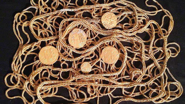 Florida recovers $1M in gold coins stolen from 1715 Spanish shipwreck