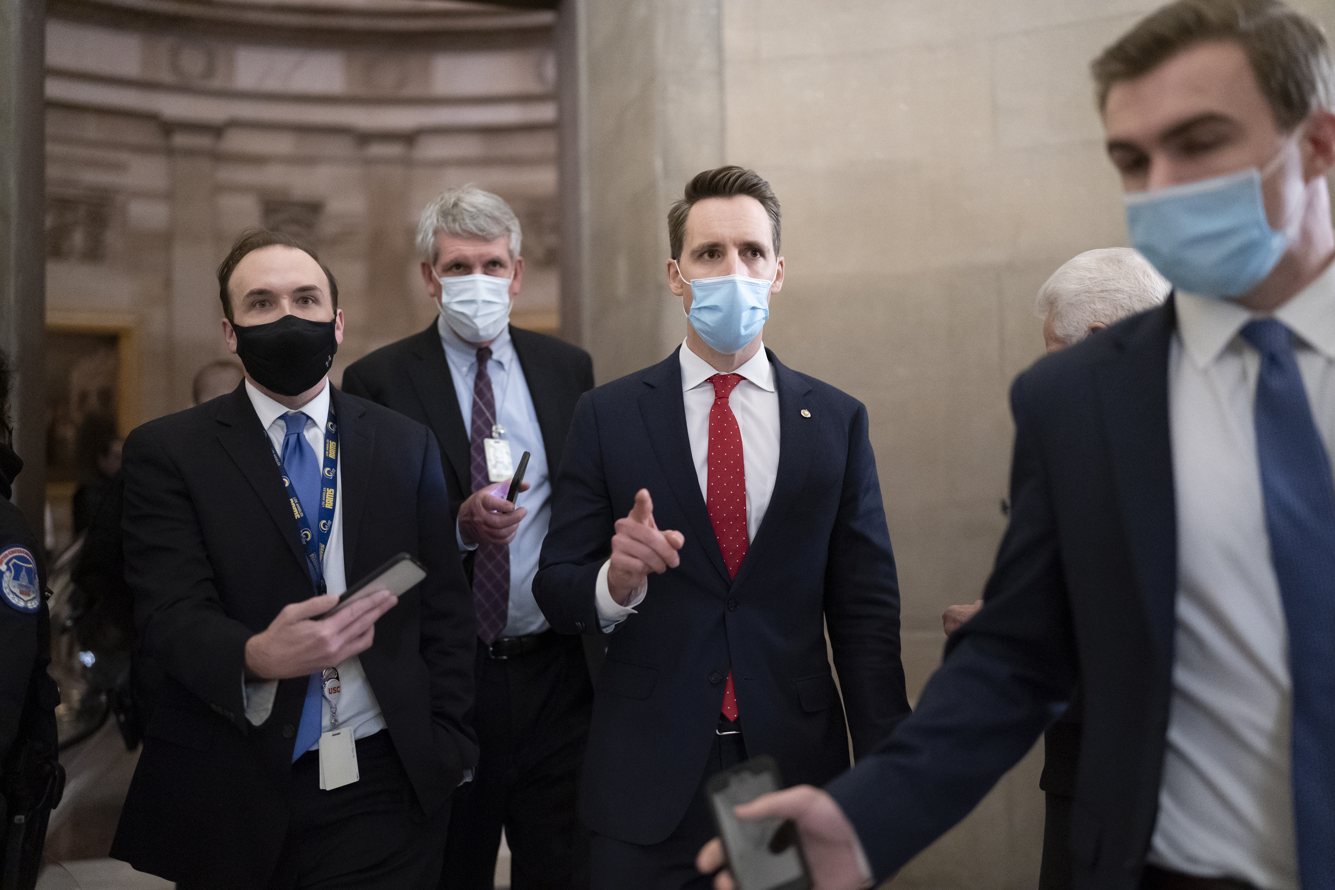 Great Damage Republicans Recoil From Missouri Sen Hawley