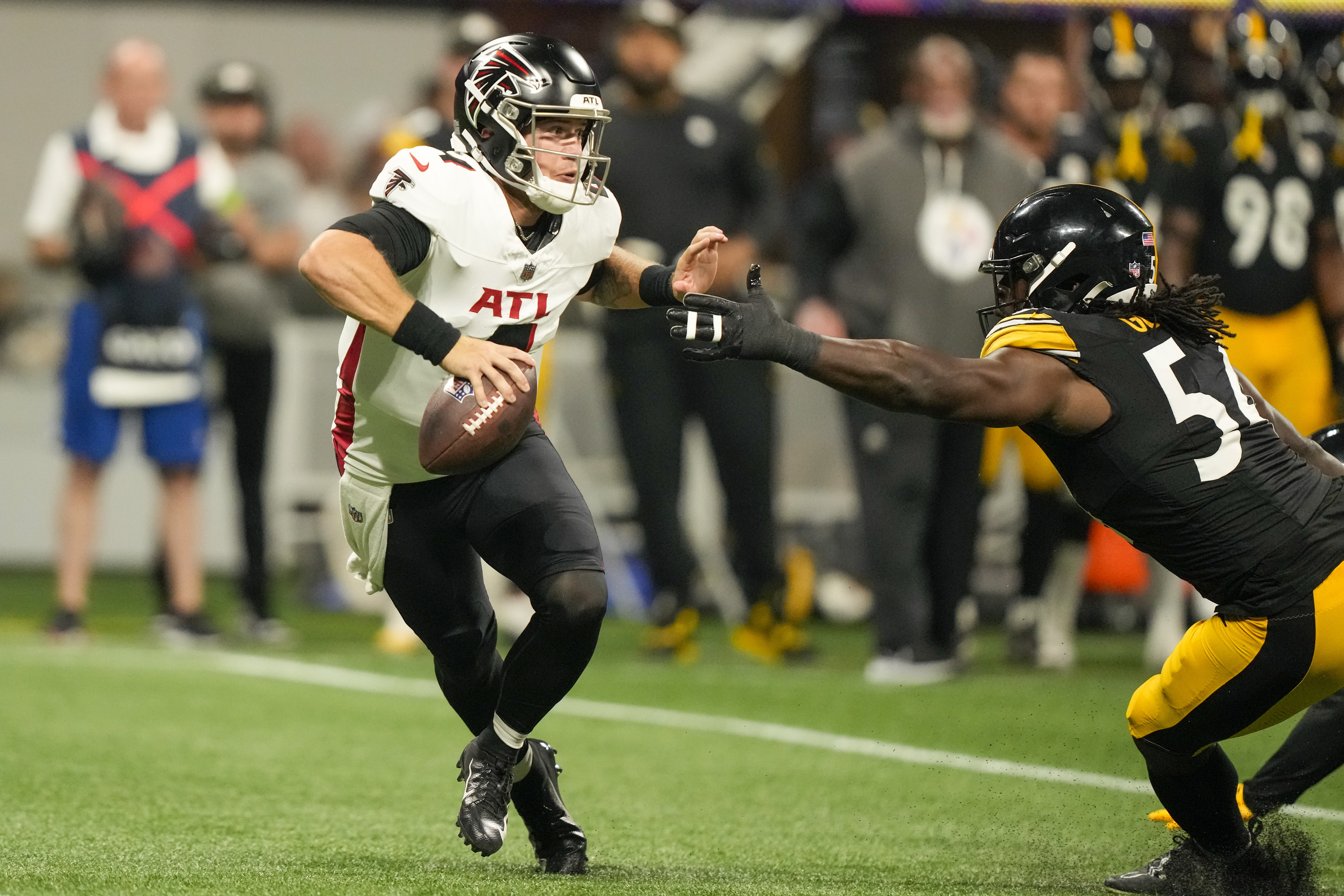 Kenny Pickett and the Steelers' starters cap an impressive preseason in a  win over the Falcons