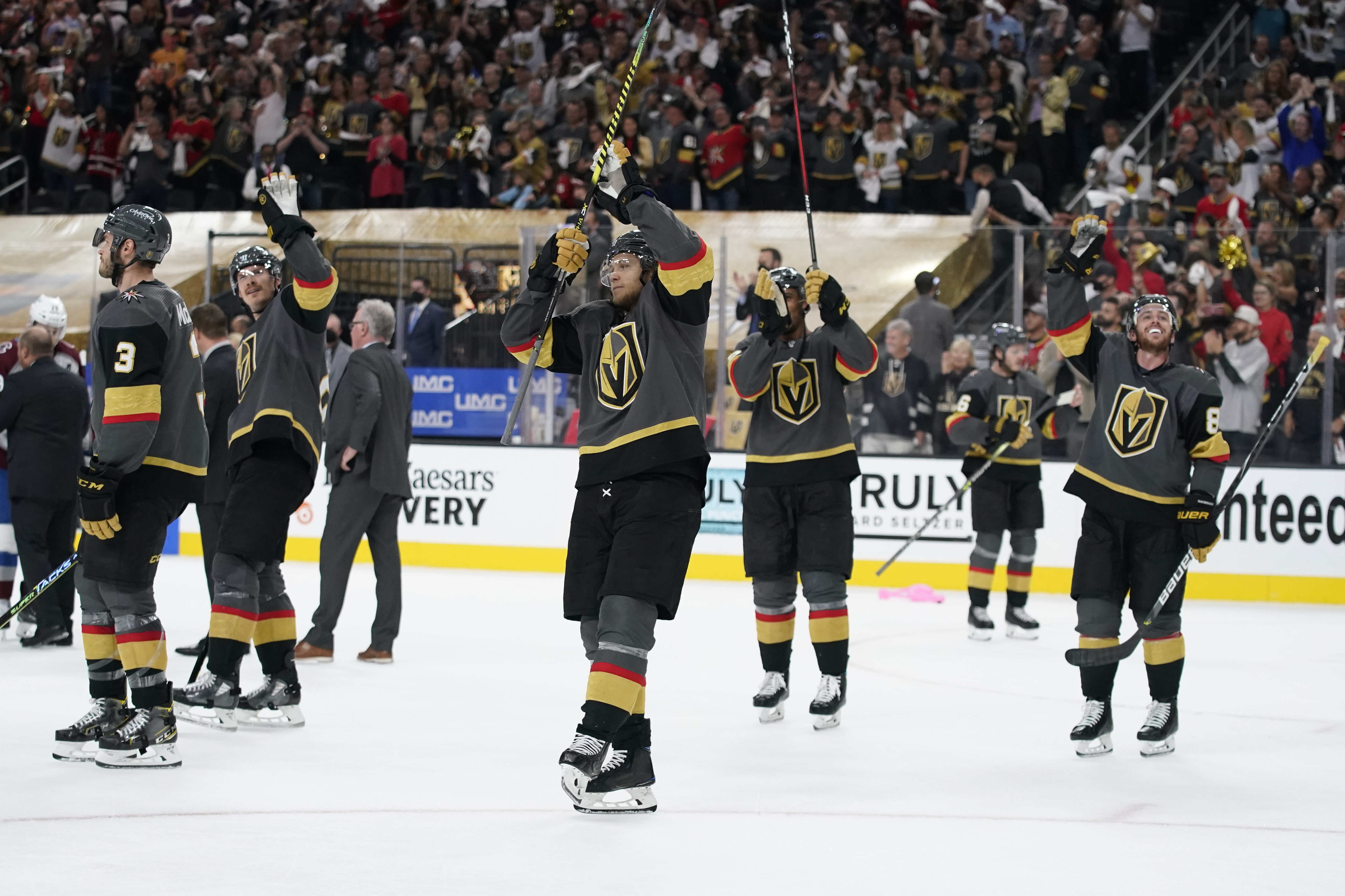 Golden Knights top Avalanche 6-3, reach Stanley Cup semis