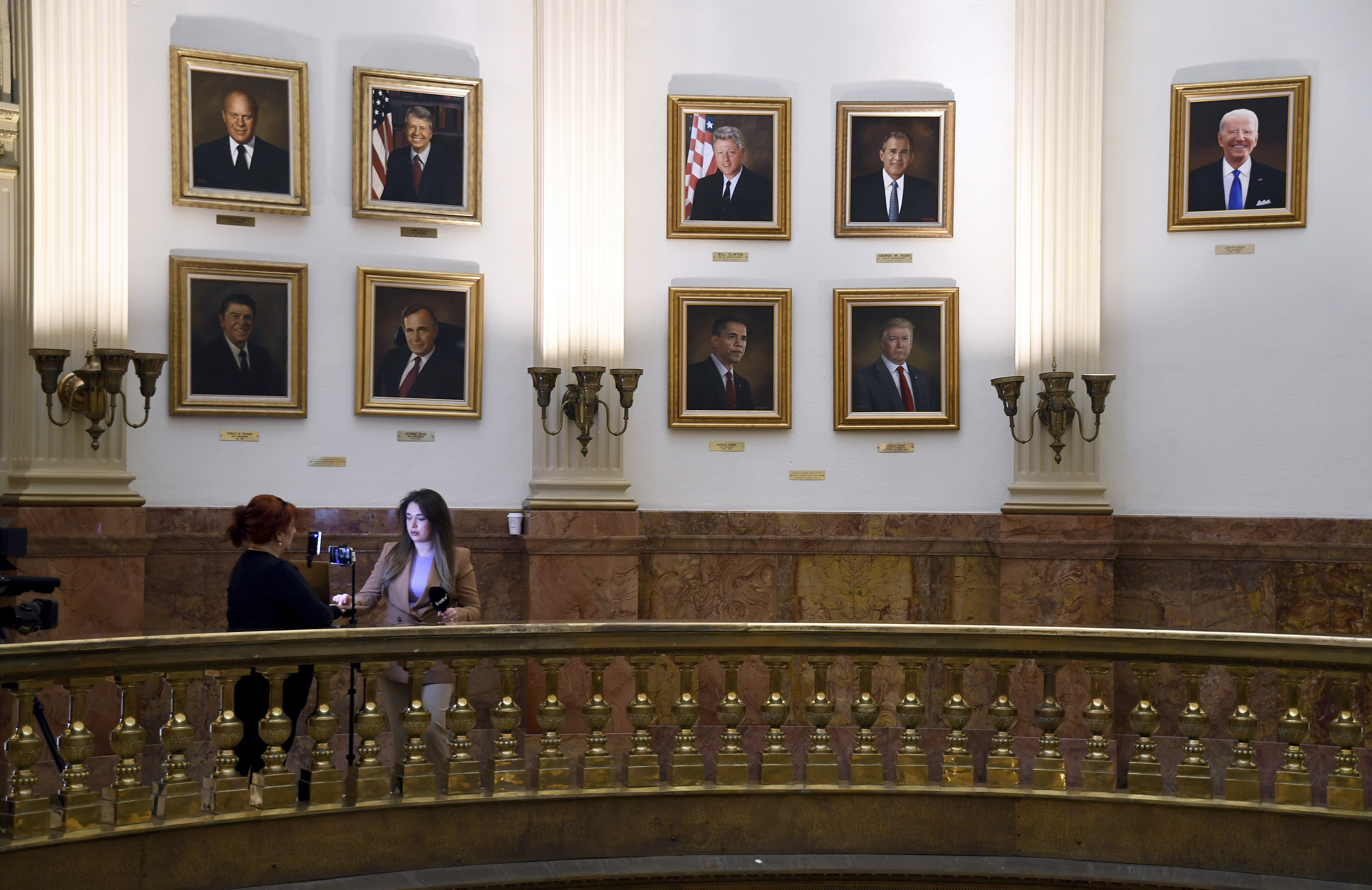 A new Trump portrait for Colorado's Capitol could take time after