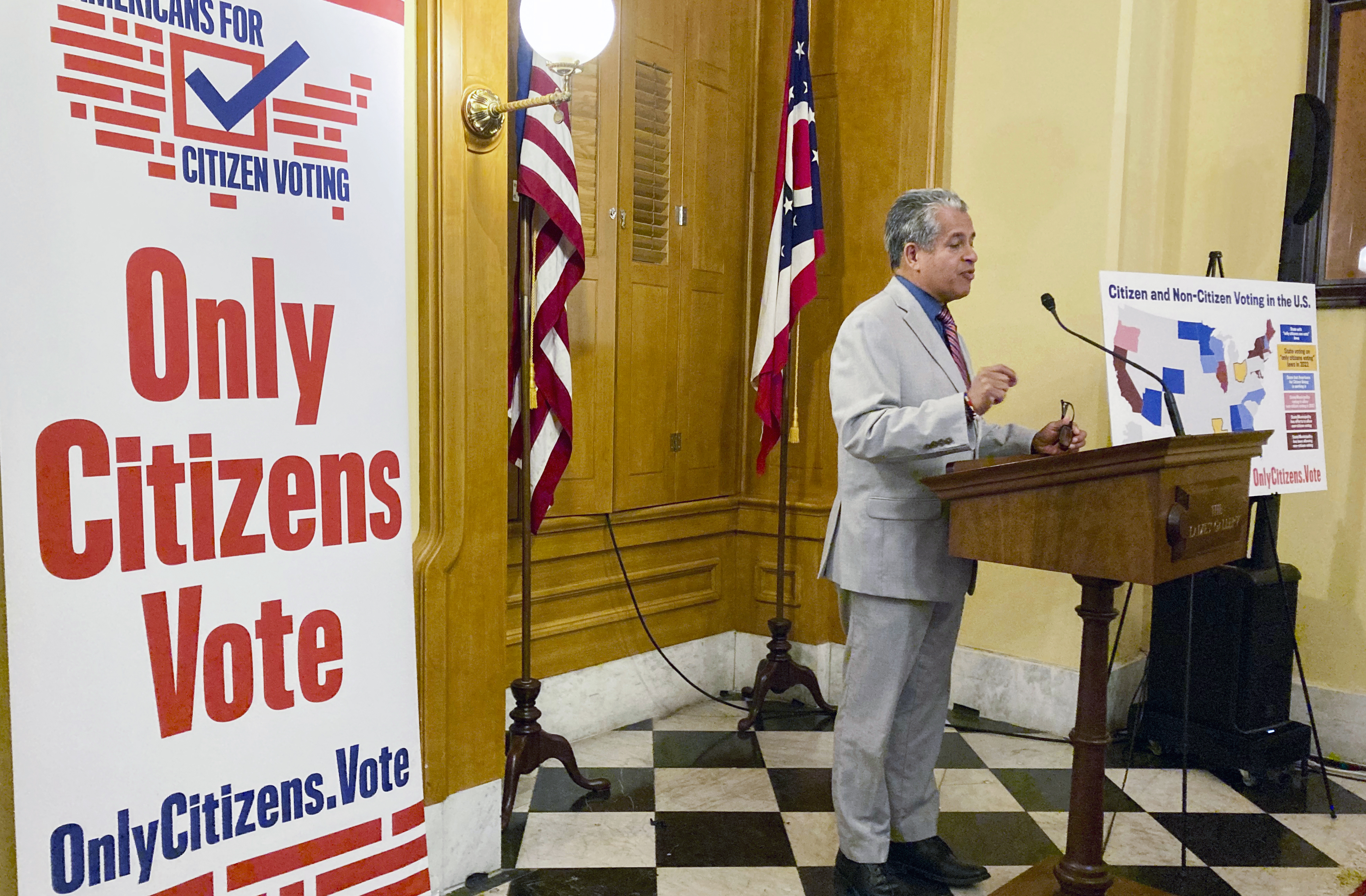 Ohio seeks to become latest state to ban noncitizen voting