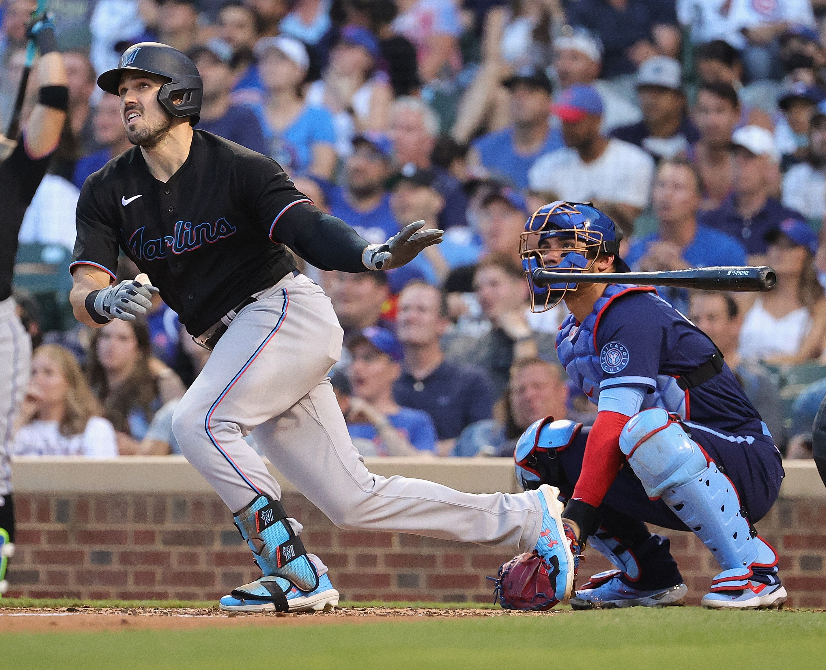 Adam Duvall hits grand slam, Miami Marlins hammer Chicago Cubs