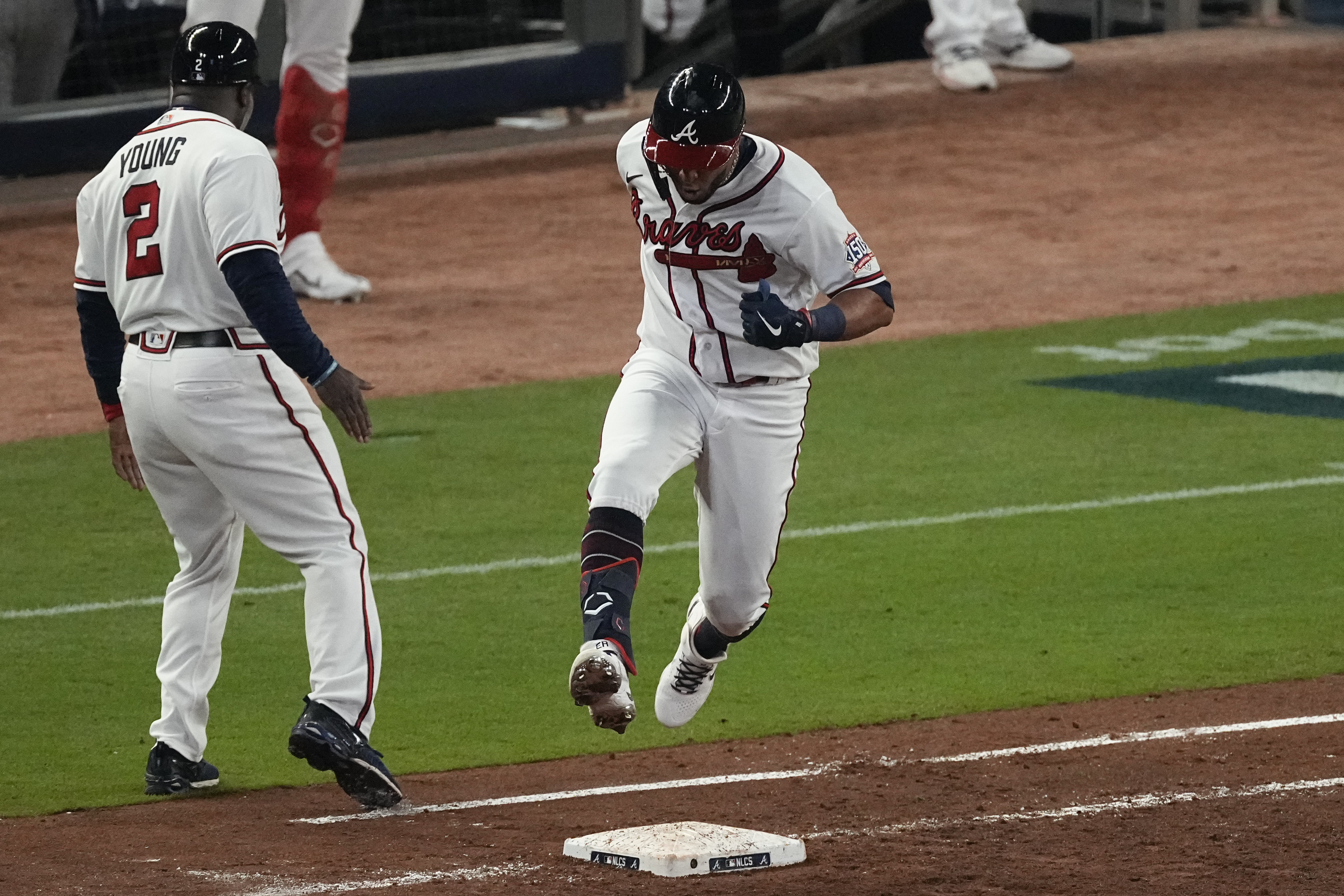 Braves' Eddie Rosario named NLCS MVP after record-tying playoff  performance, go-ahead Game 6 homer 