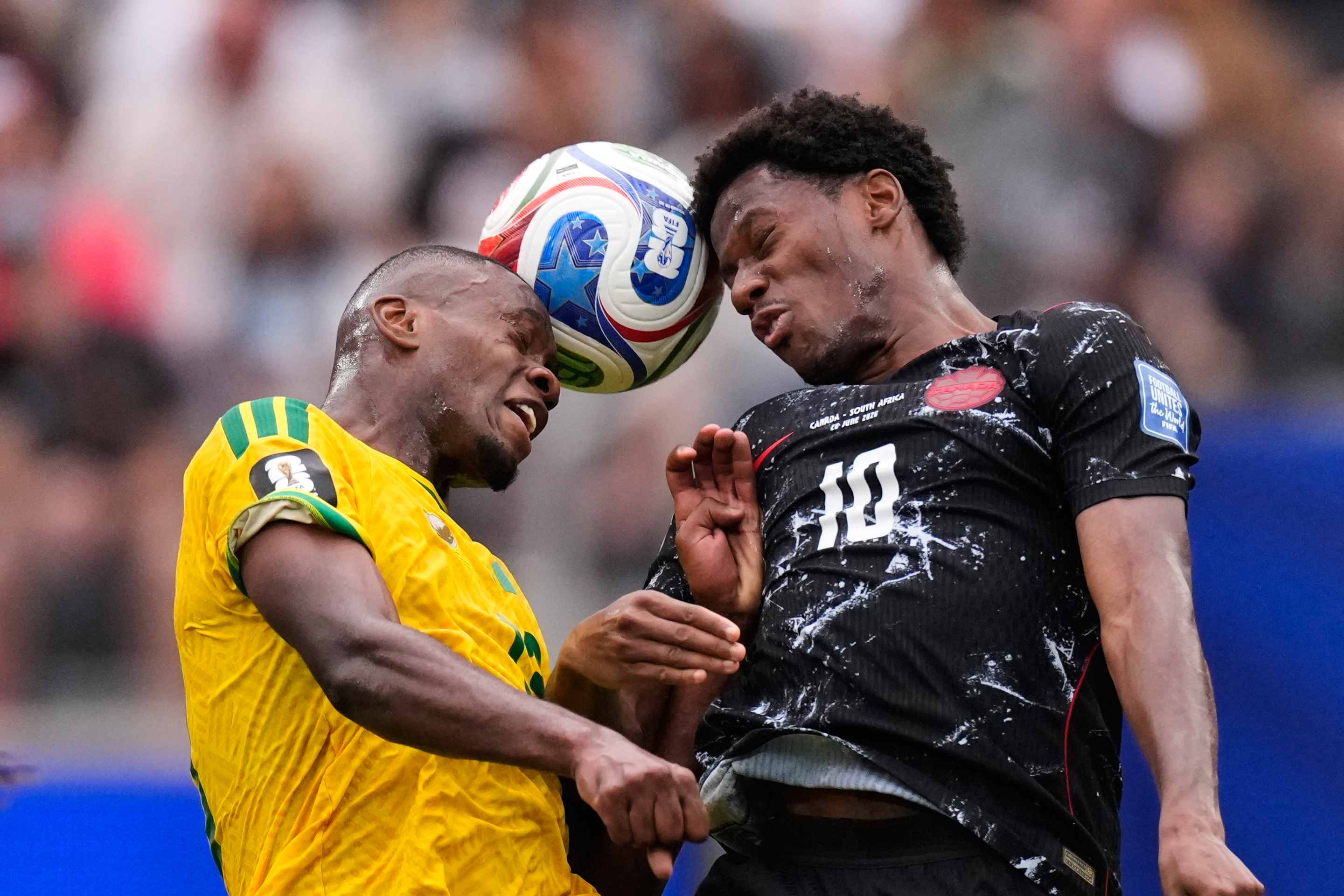 Canada beats South Africa 1-0 in World Cup's first knockout match