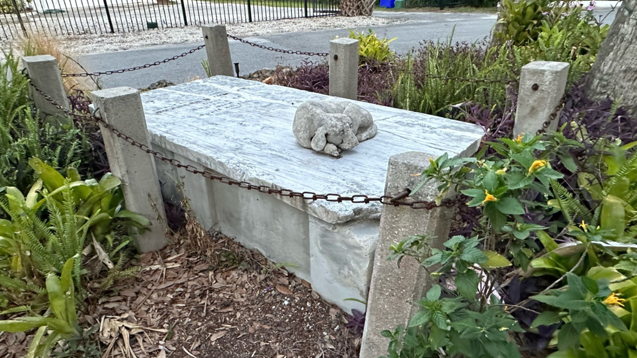 A Grave in the Street:' Why is there a tomb in the middle of this