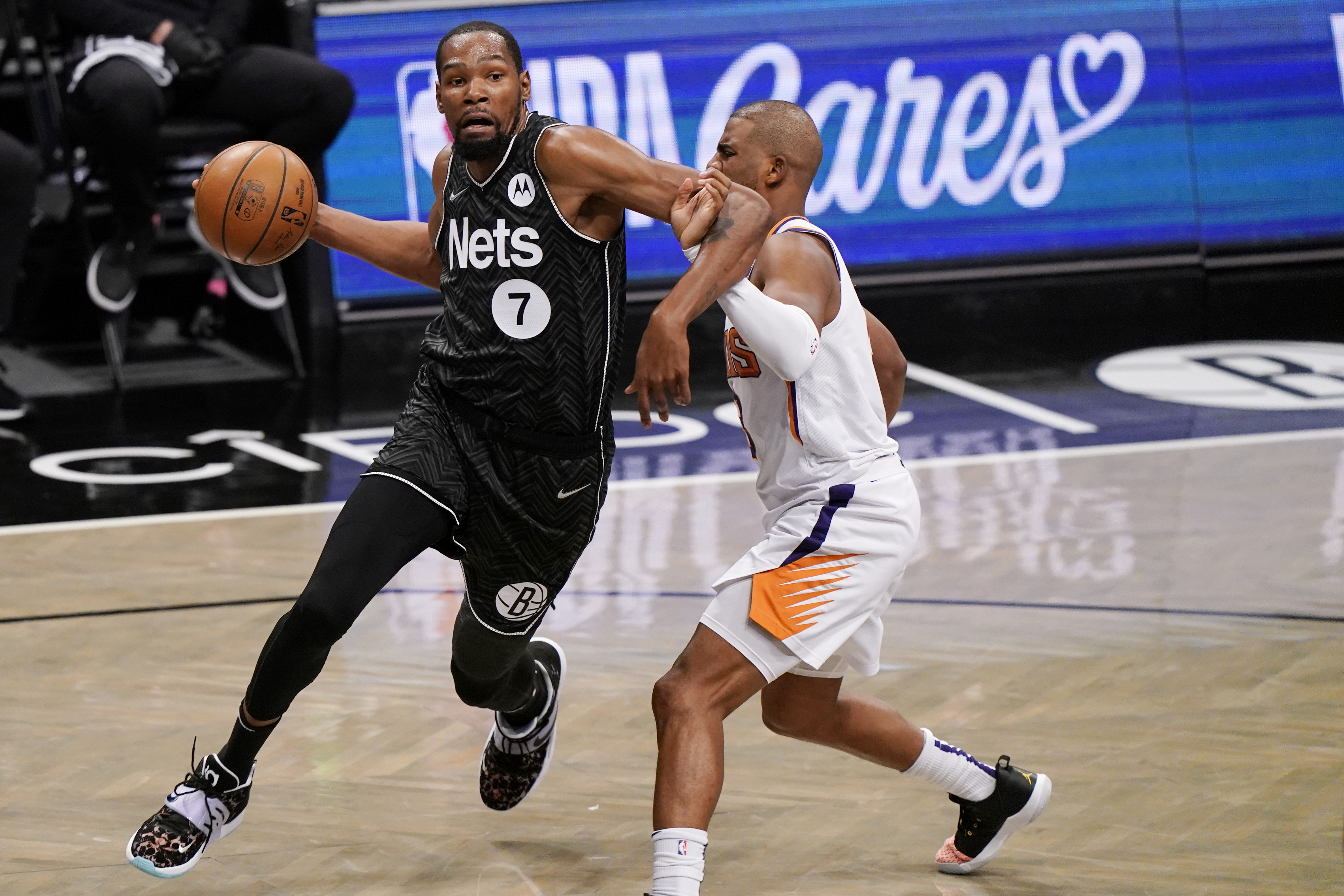 Devin Booker - Team Durant - Game-Worn 2022 NBA All-Star Shorts - 1st Half  - Scored 20 Points