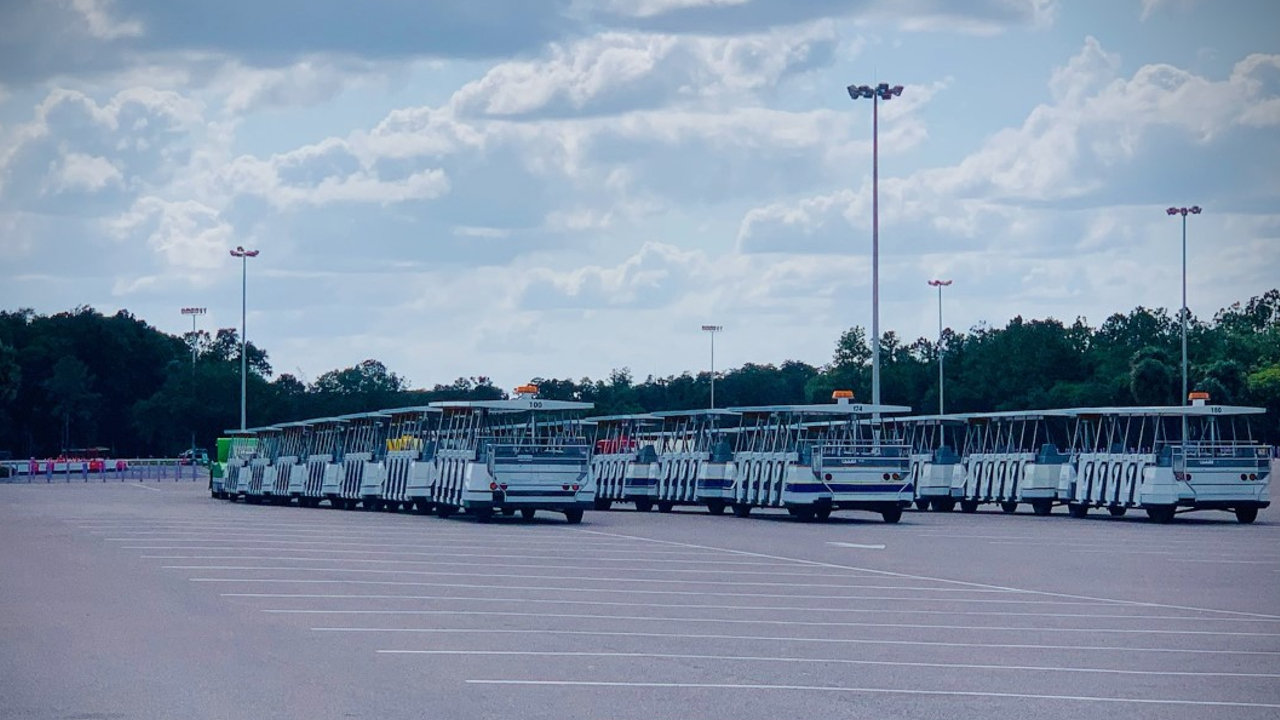 Disney's Parking Trams, Buses, and Monorails Get Updated - Orlando