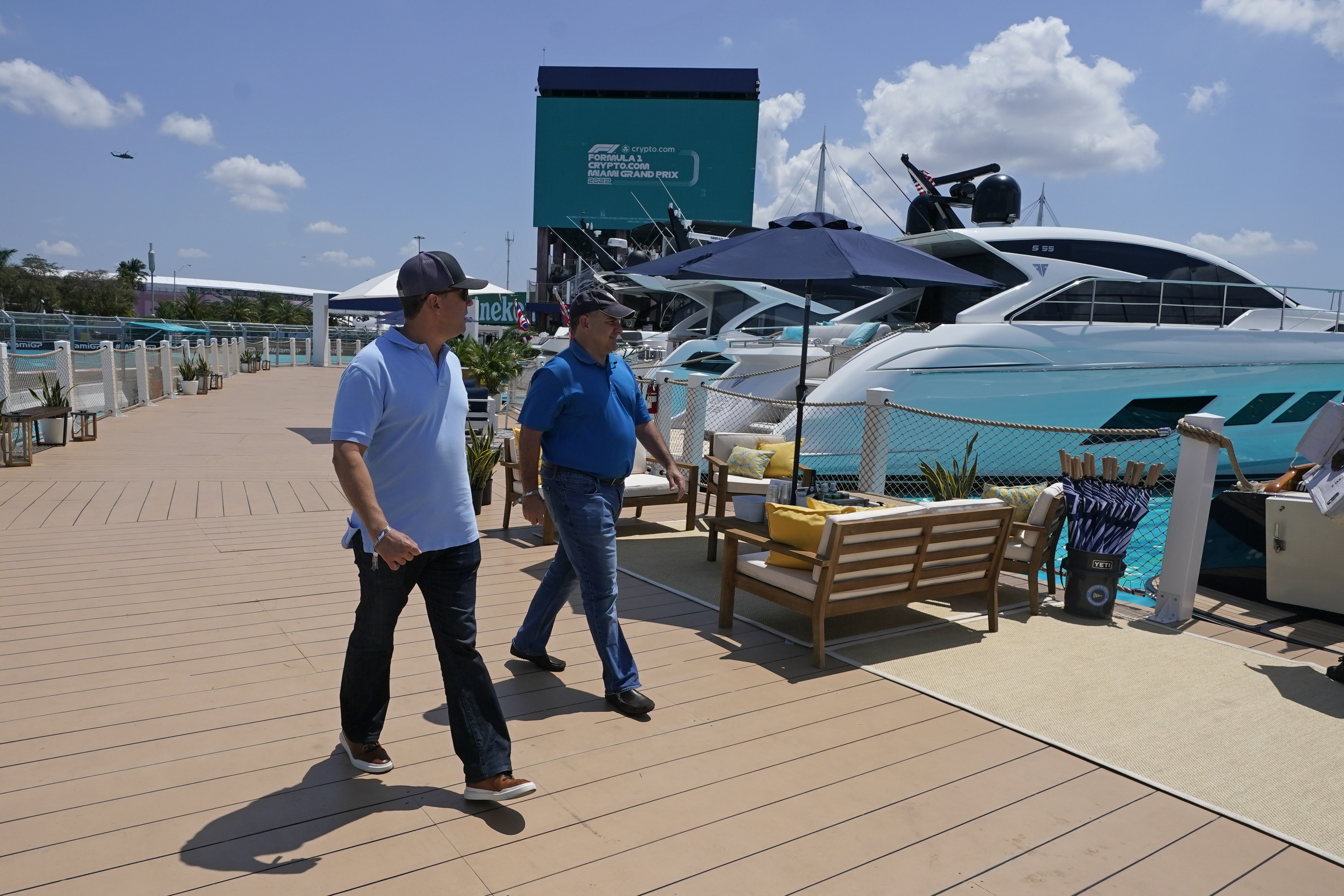 Fake Marina at Formula 1 Miami Grand Prix - Southern Boating