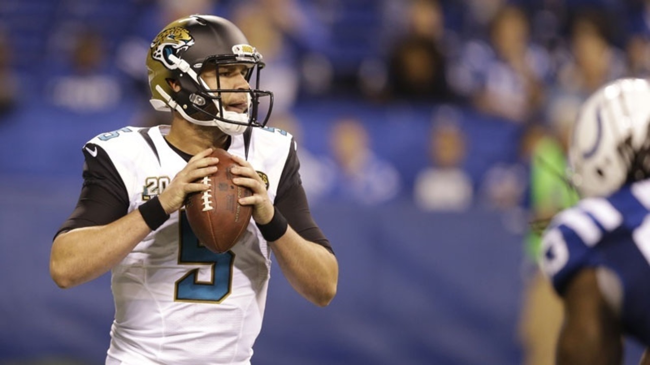 Blake Bortles returns to Los Angeles Rams for playoff shot